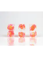 sirius dice D6 Dice - Sharp Flamingo