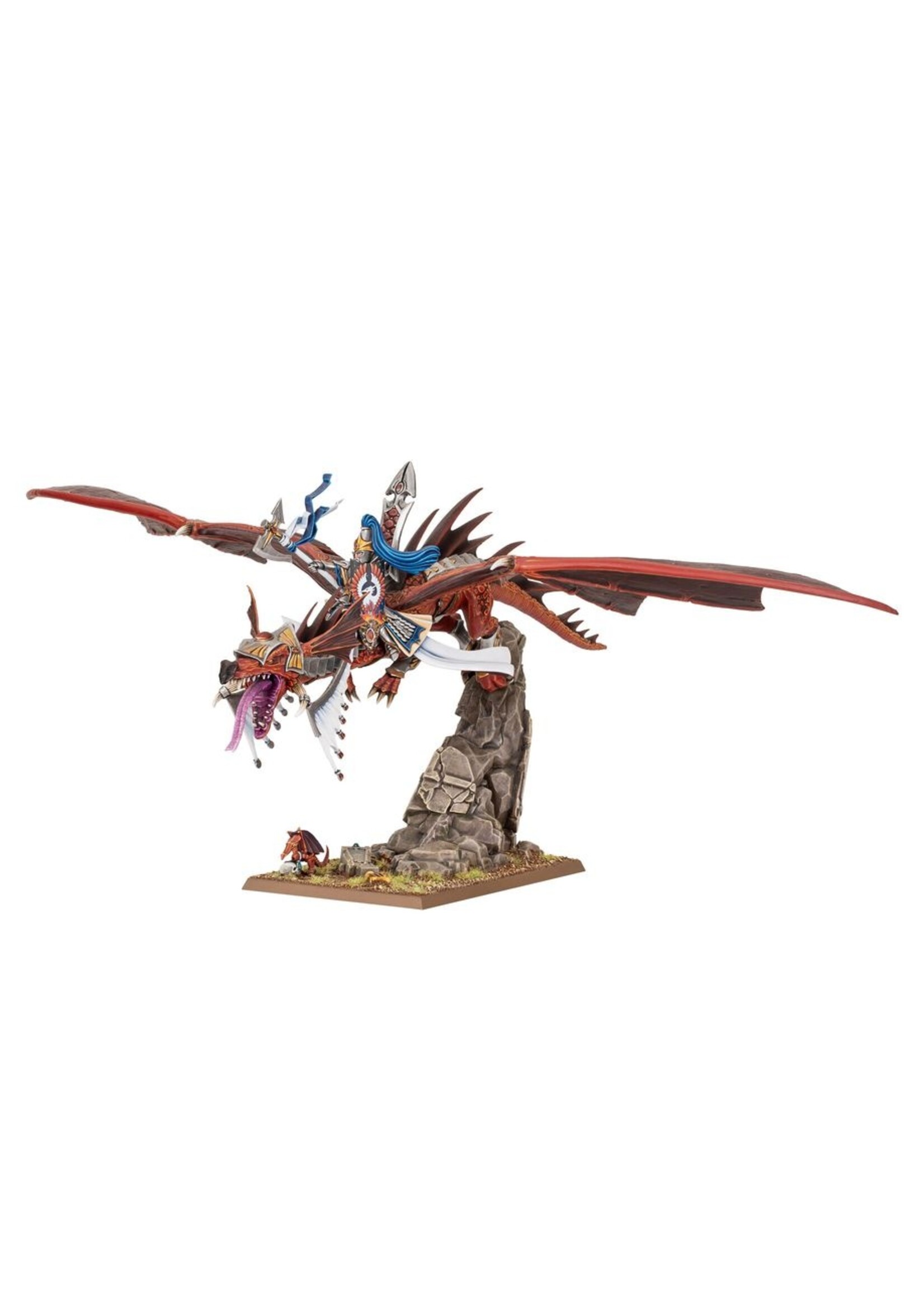 warhammer the old world High Elf Realms: High Elf Realms: Lord On Dragon