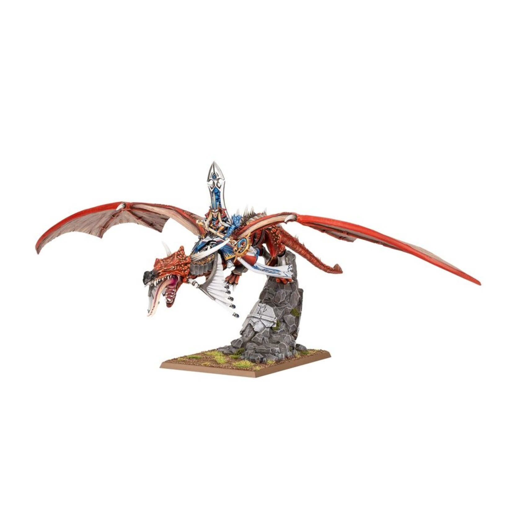 warhammer the old world High Elf Realms: High Elf Realms: Lord On Dragon