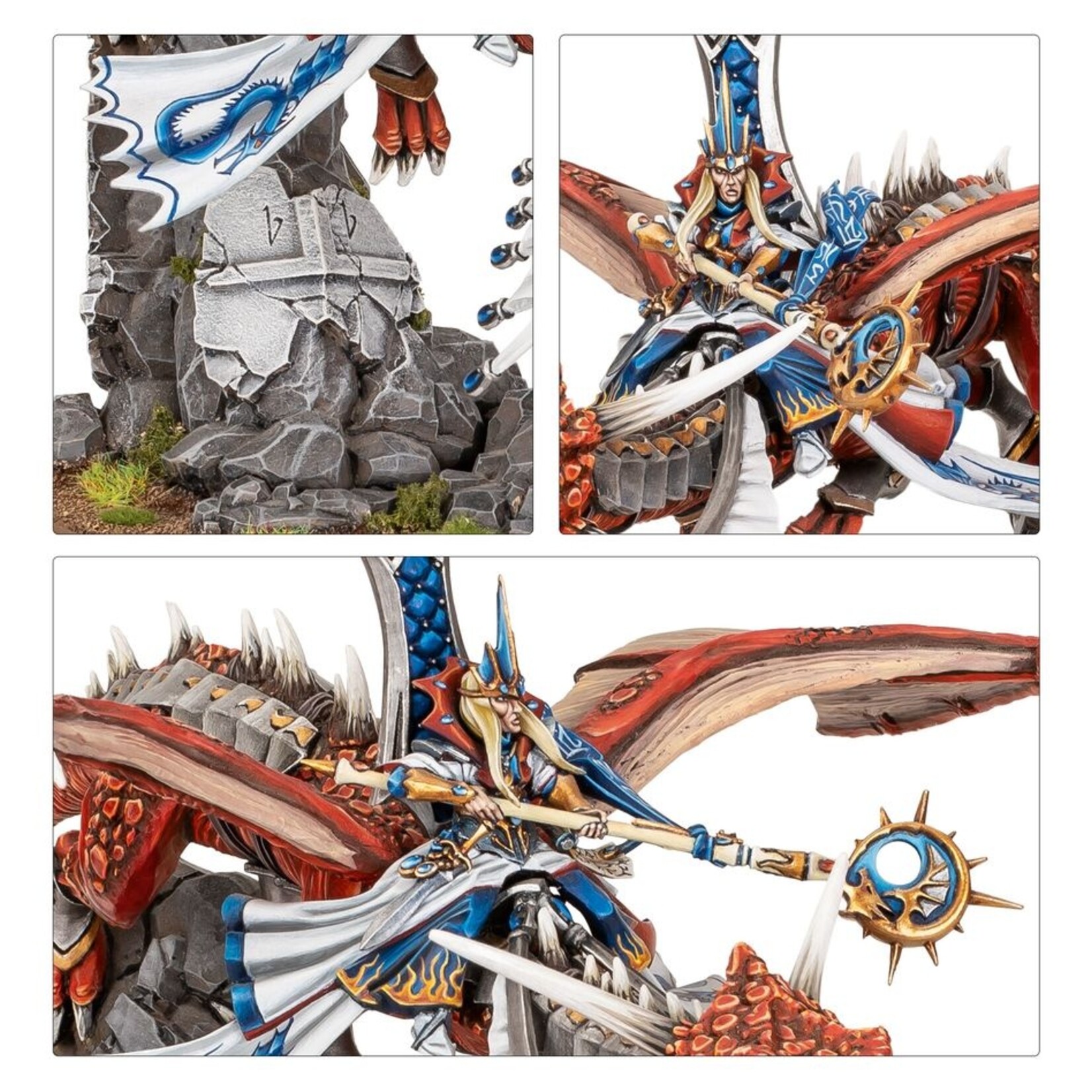 warhammer the old world High Elf Realms: High Elf Realms: Lord On Dragon