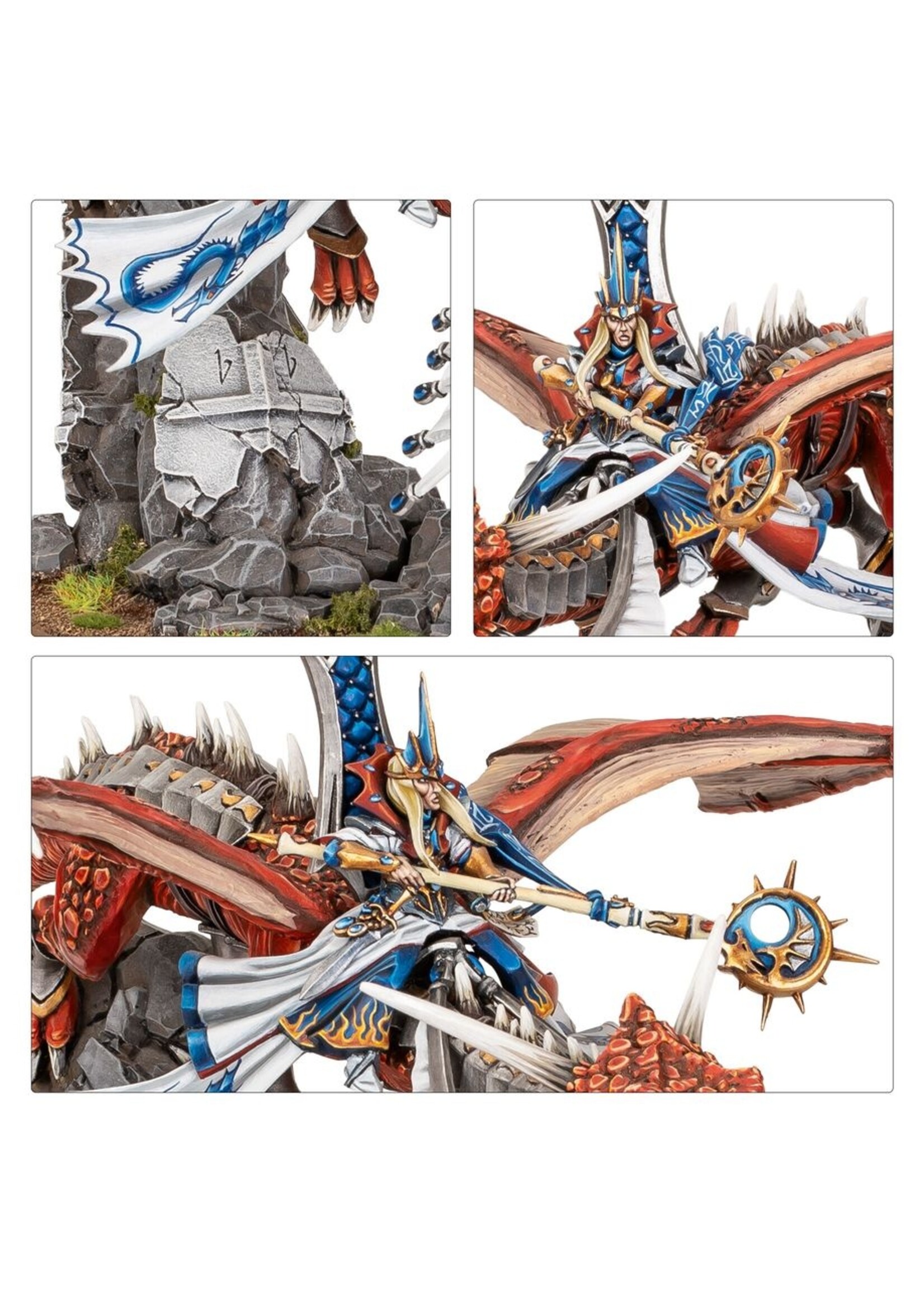 warhammer the old world High Elf Realms: High Elf Realms: Lord On Dragon