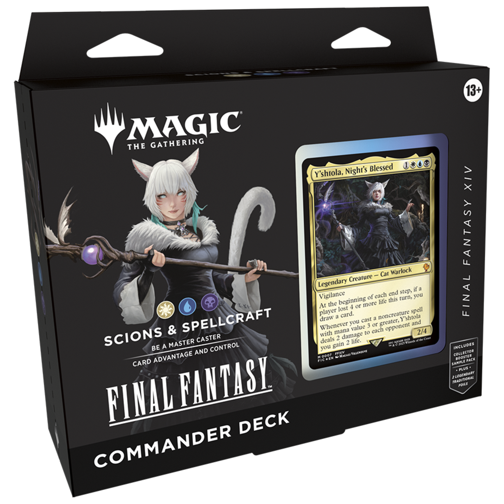 Magic the gathering Scions & Spellcraft Commander deck- Final Fantasy - Magic The Gathering