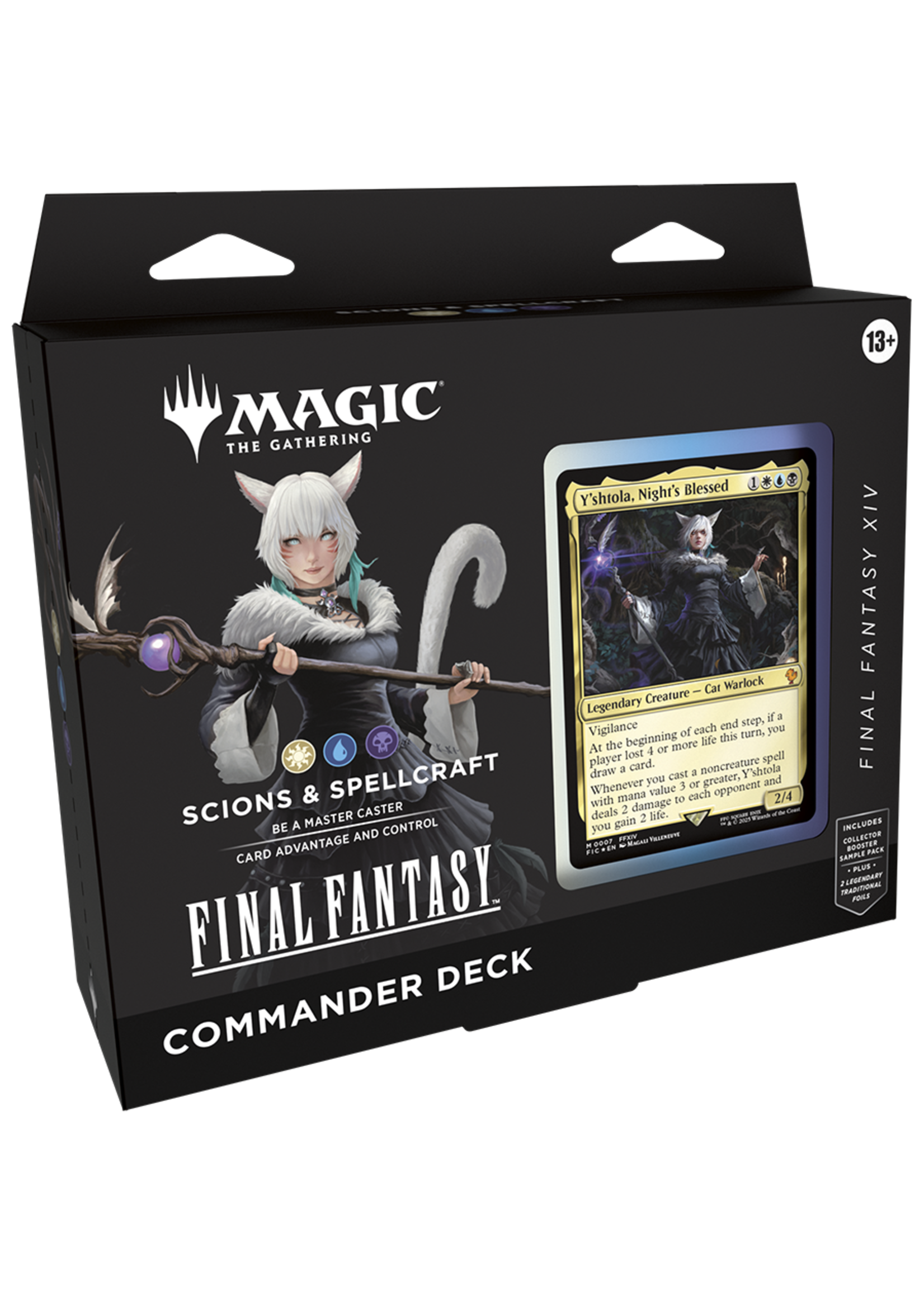 Magic the gathering Scions & Spellcraft Commander deck- Final Fantasy - Magic The Gathering