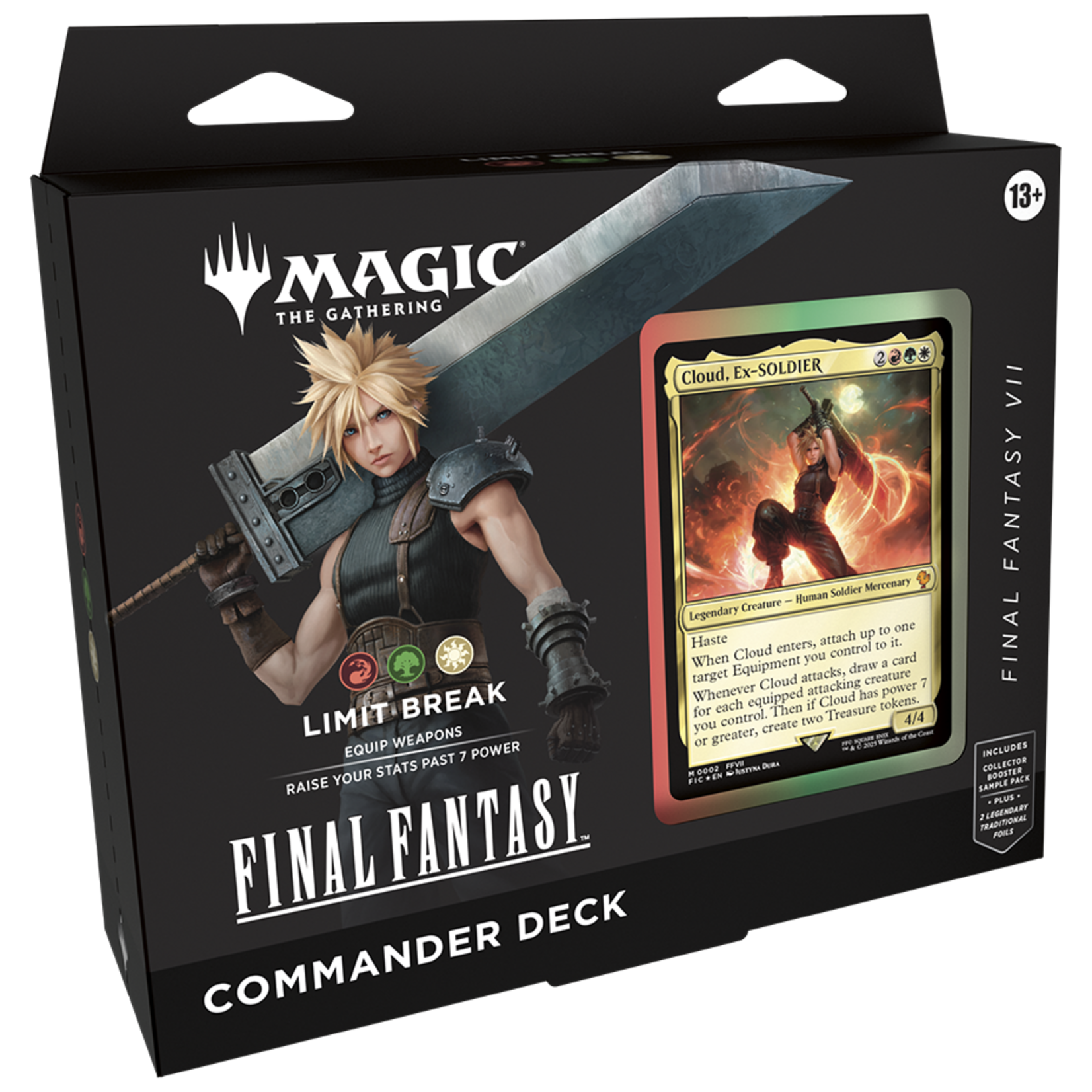Magic the gathering Limit Break Commander Deck - Final Fantasy - Magic The Gathering