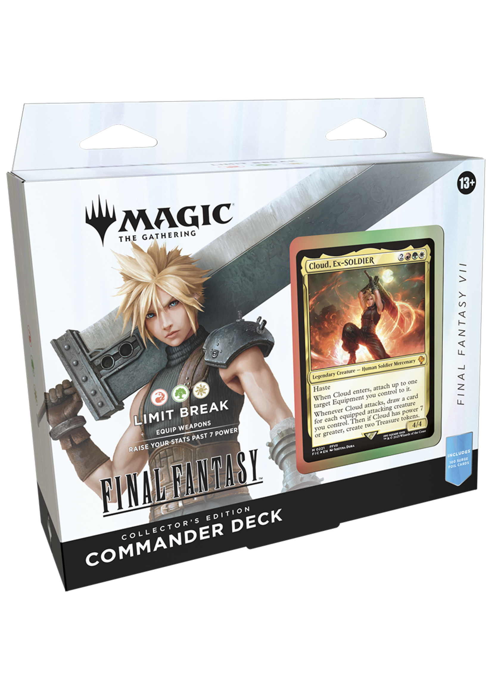 Magic the gathering Limit Break Collector Commander Deck - Final Fantasy - Magic The Gathering