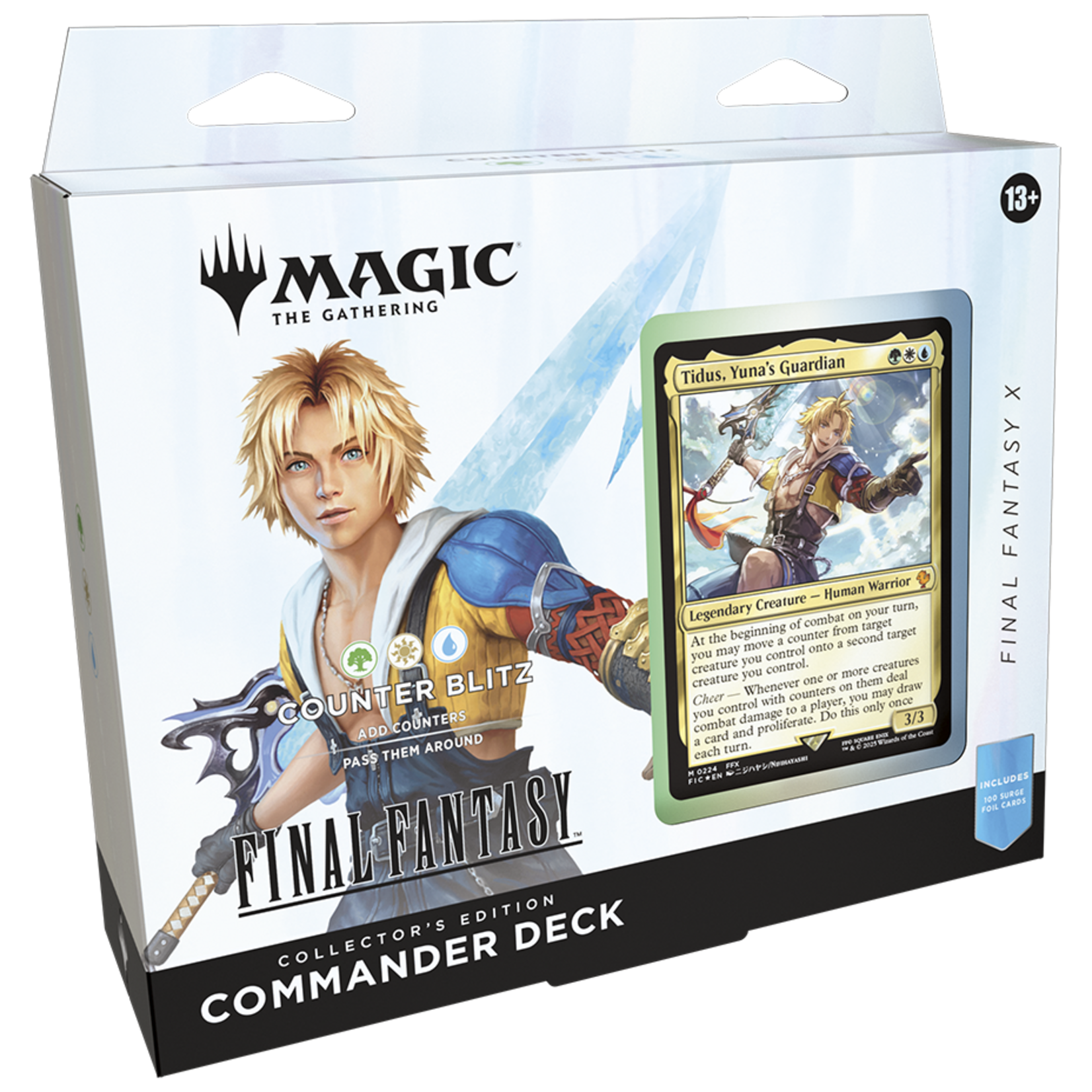Magic the gathering Counter Blitz Collector Commander Deck- Final Fantasy - Magic The Gathering