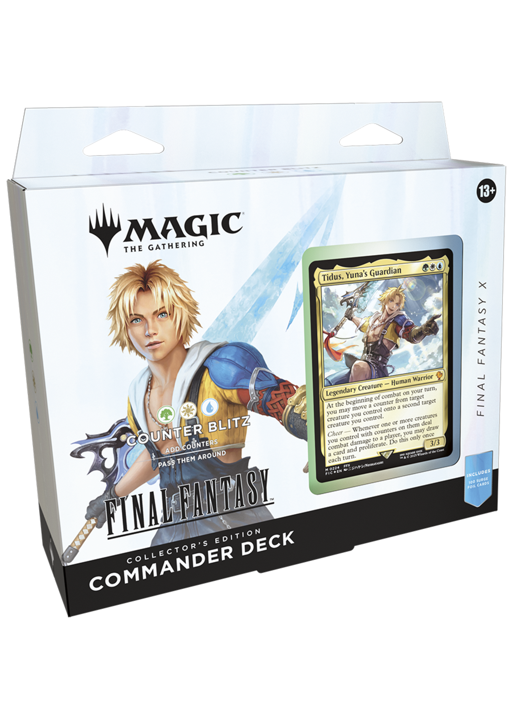 Magic the gathering Counter Blitz Collector Commander Deck- Final Fantasy - Magic The Gathering
