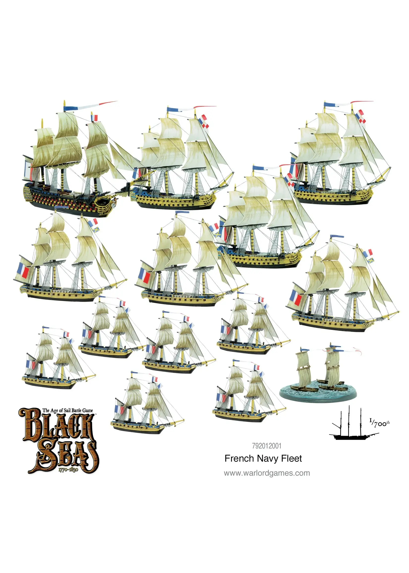 Black Seas French Navy Fleet (1770 - 1830)