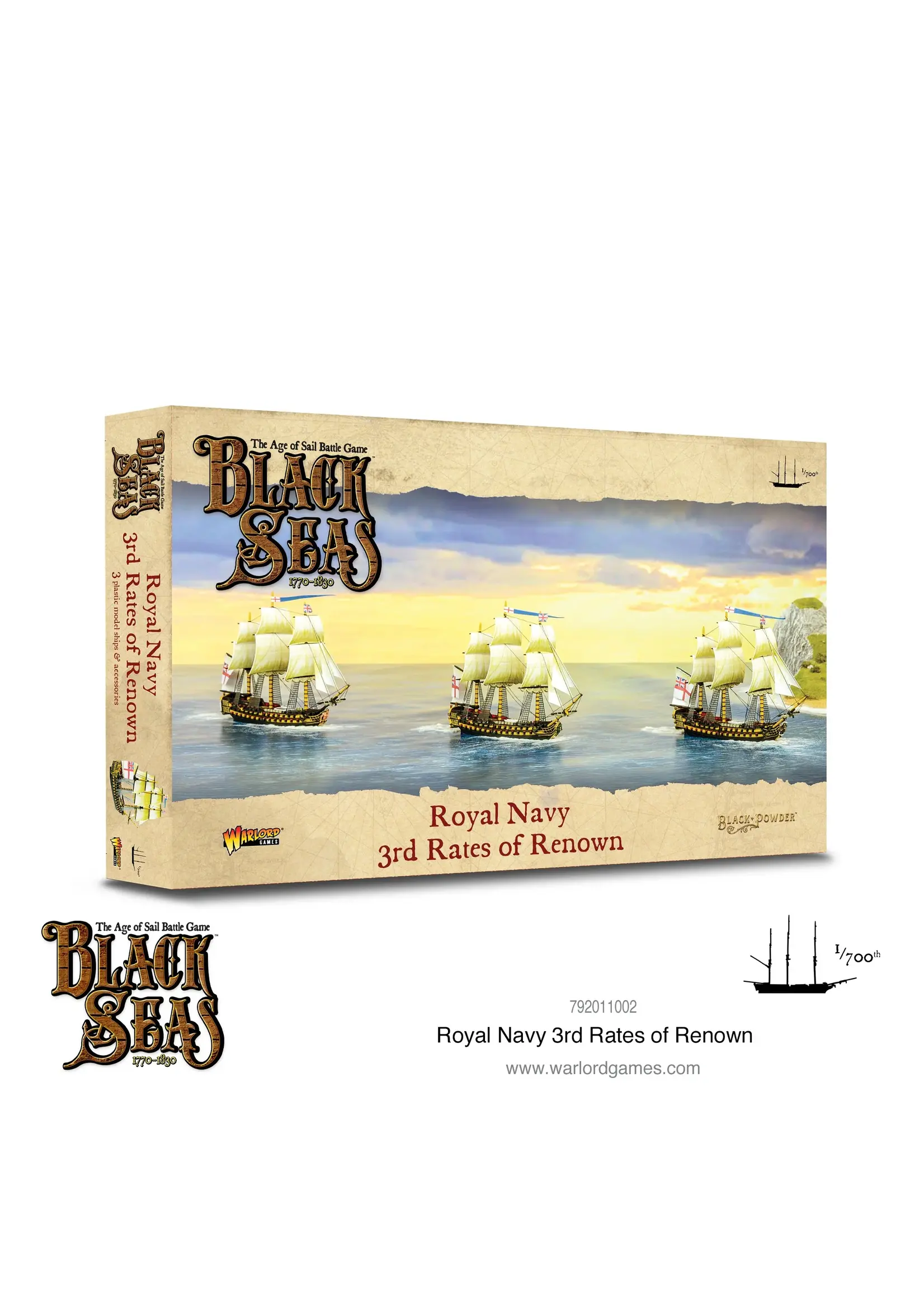 Black Seas Royal Navy 3rd Rates of Renown