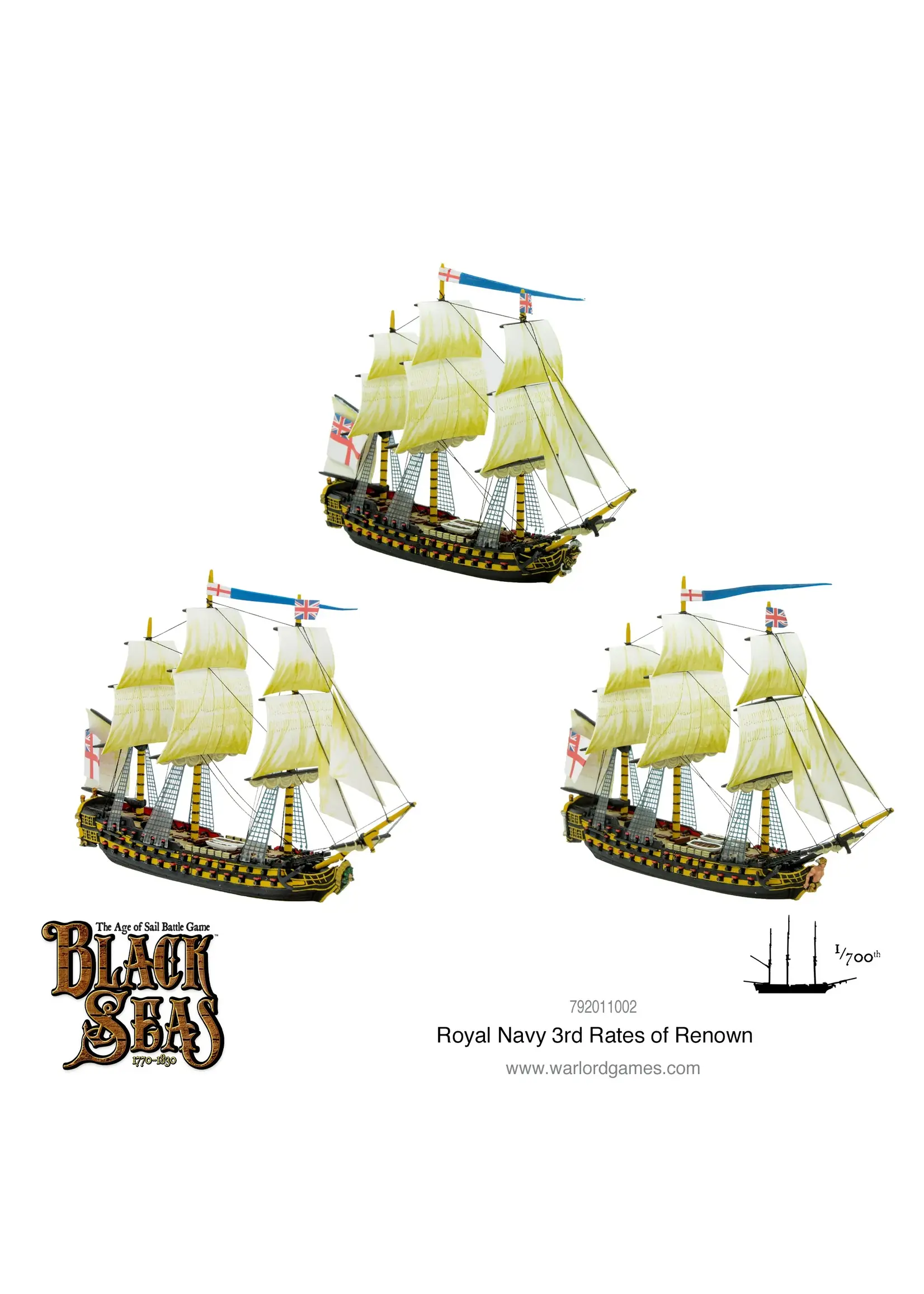 Black Seas Royal Navy 3rd Rates of Renown