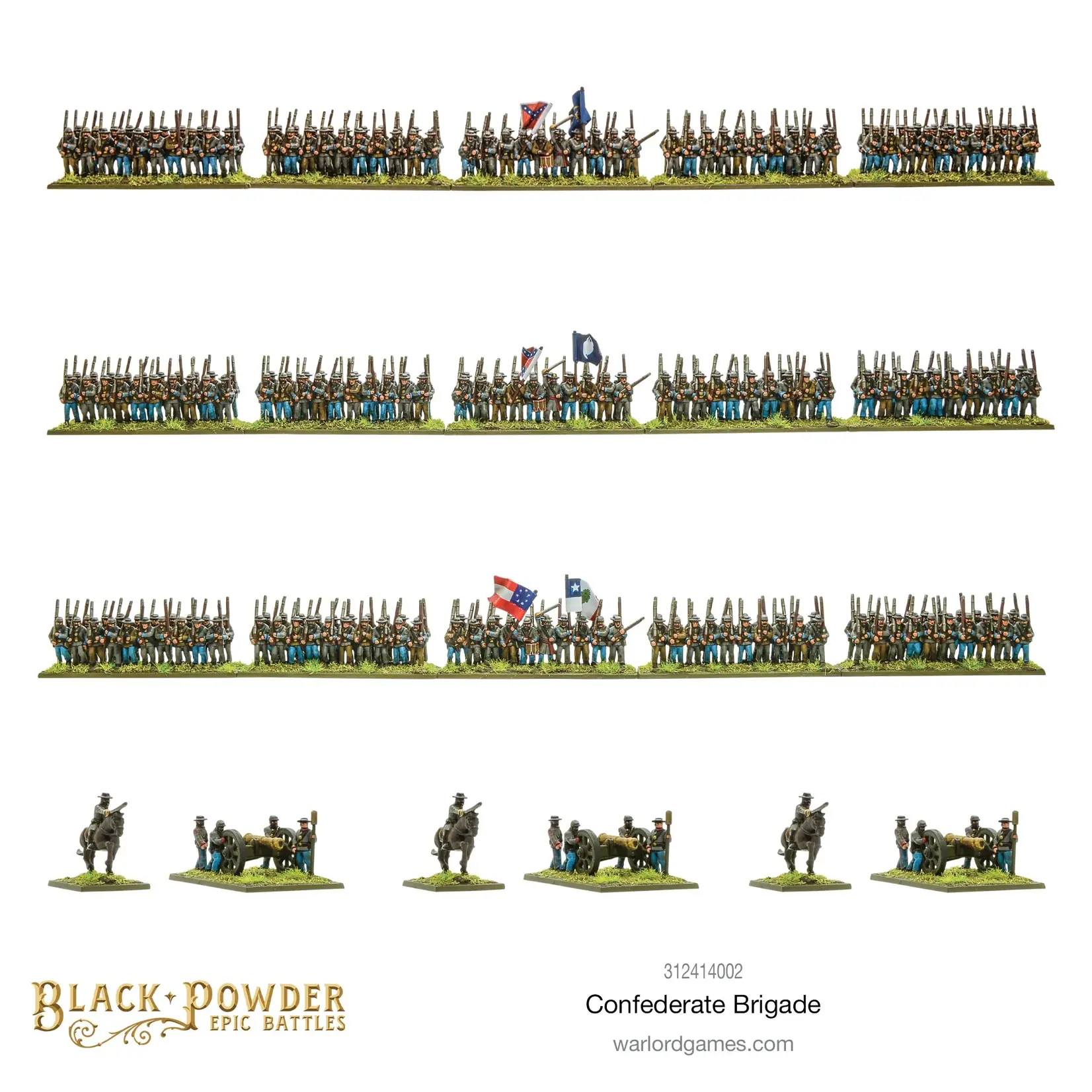 Black Powder ACW Confederate Brigade