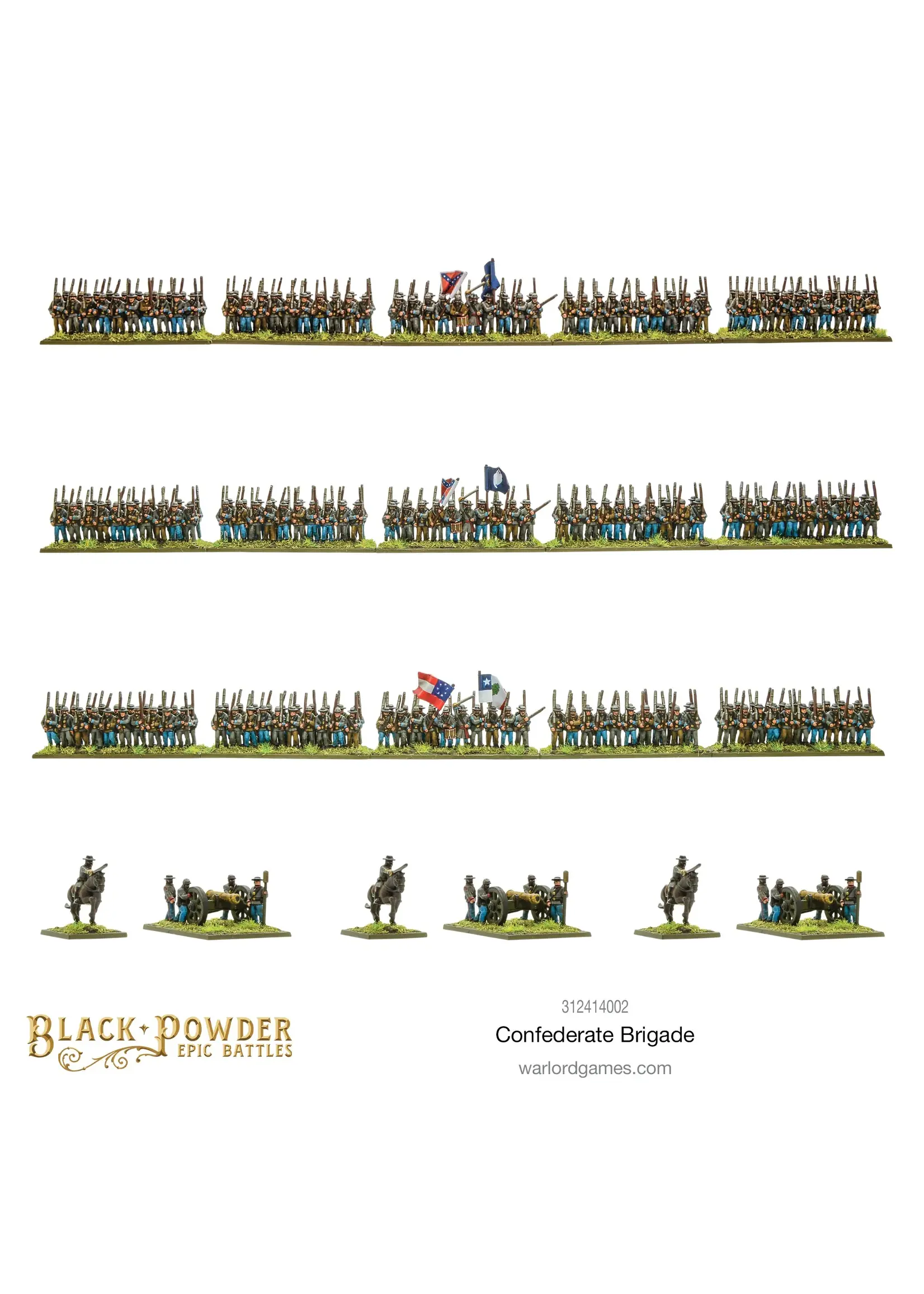 Black Powder ACW Confederate Brigade
