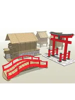 Feudal Japan Scenery Set