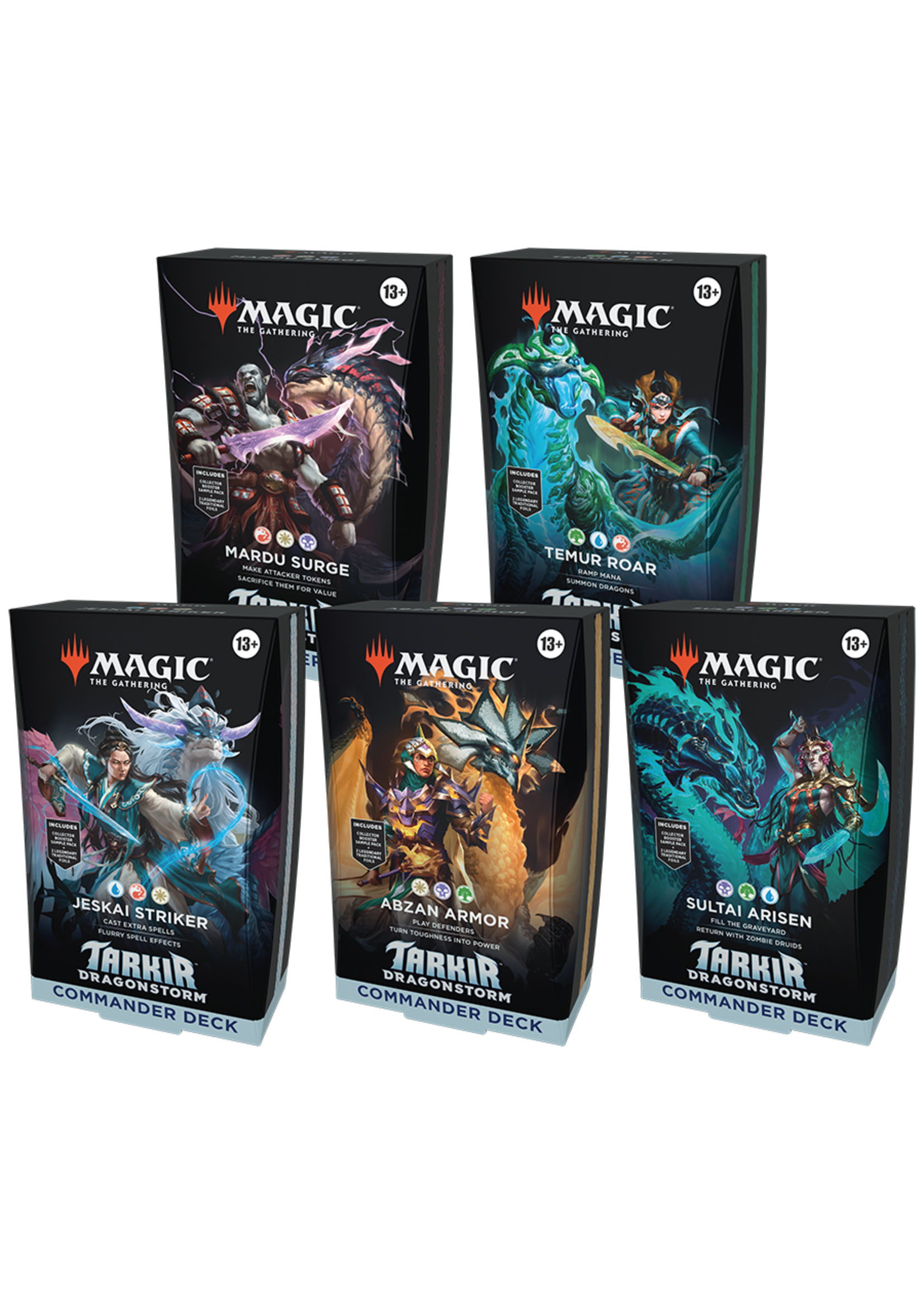 Magic the gathering Commander Deck Set - Tarkir: Dragonstorm - Magic The Gathering