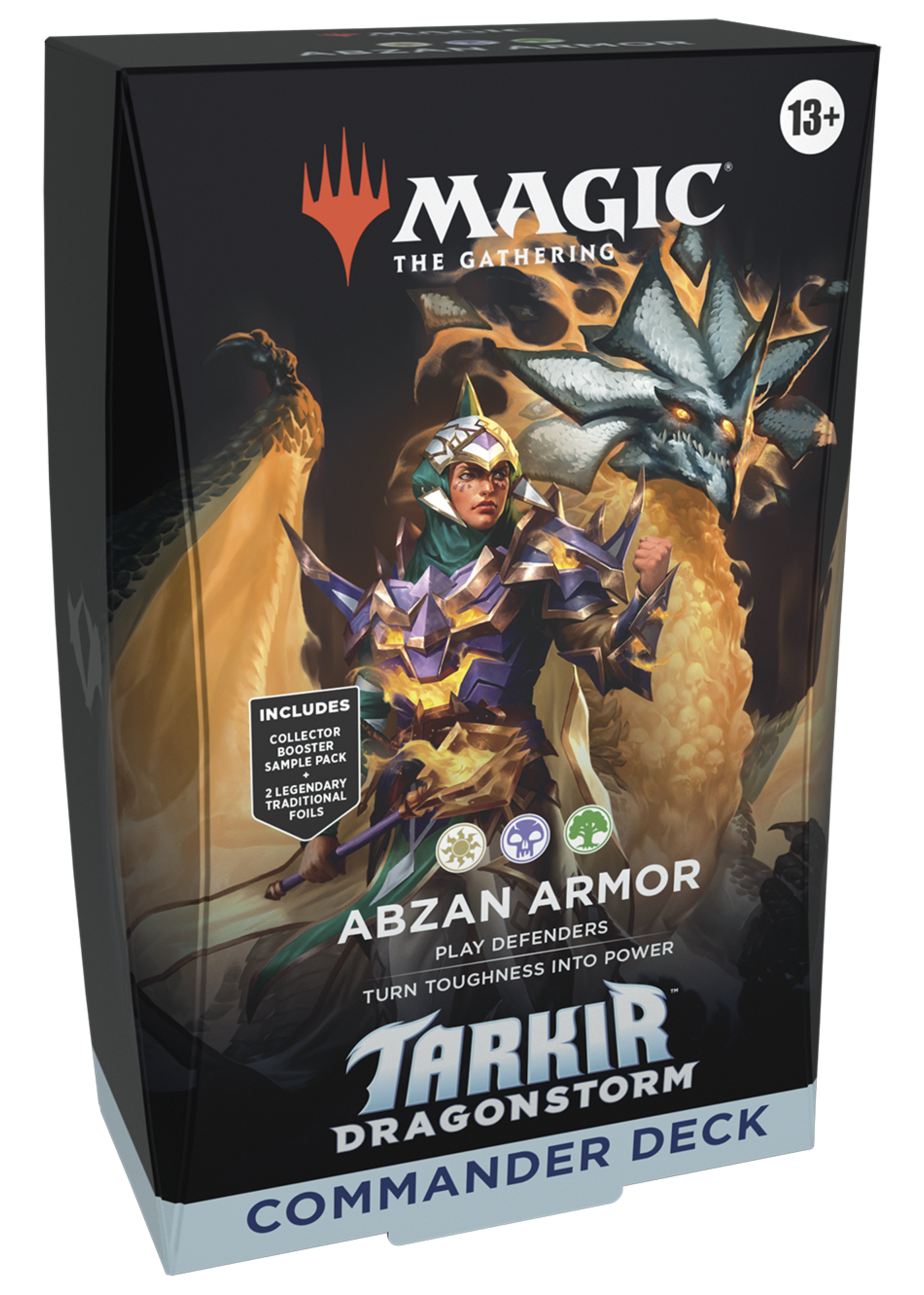 Magic the gathering Abzan armor - Commander Deck  - Tarkir: Dragonstorm - Magic The Gathering
