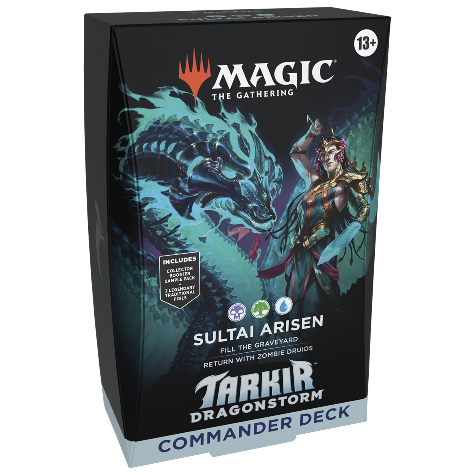 Magic the gathering Sultai arisen - Commander Deck  - Tarkir: Dragonstorm - Magic The Gathering