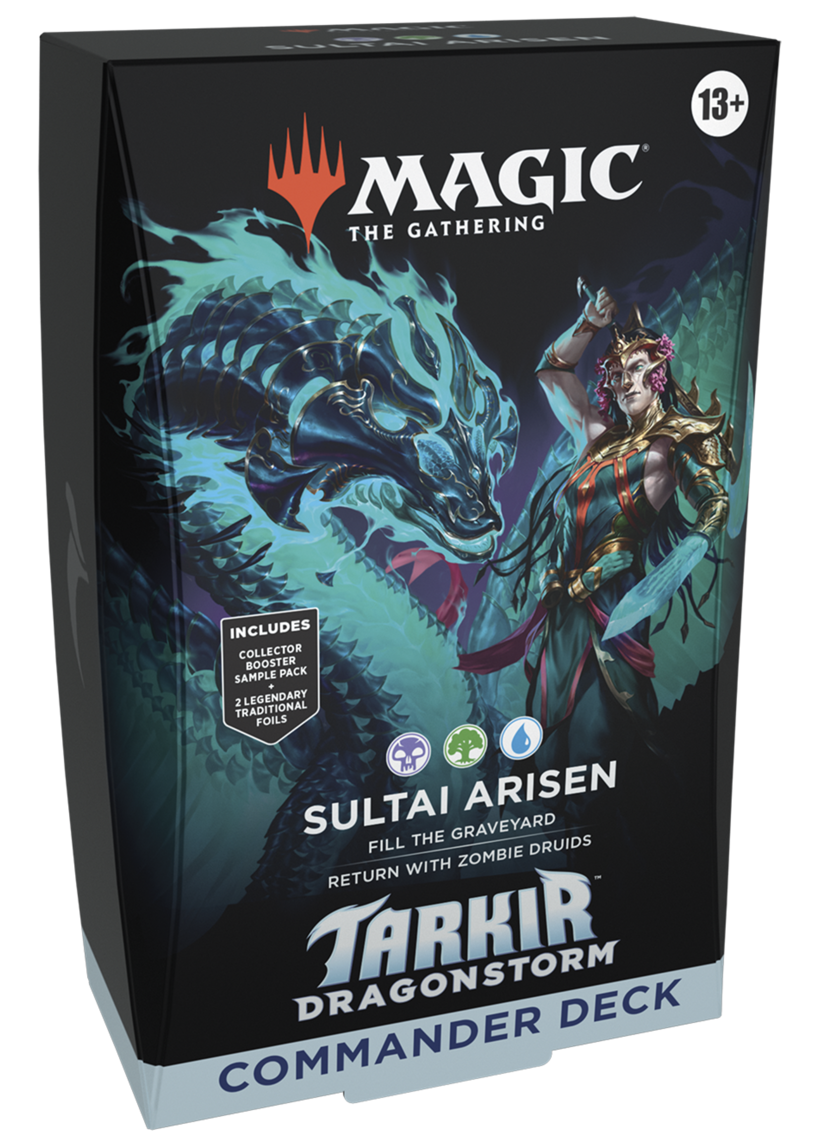 Magic the gathering Sultai arisen - Commander Deck  - Tarkir: Dragonstorm - Magic The Gathering