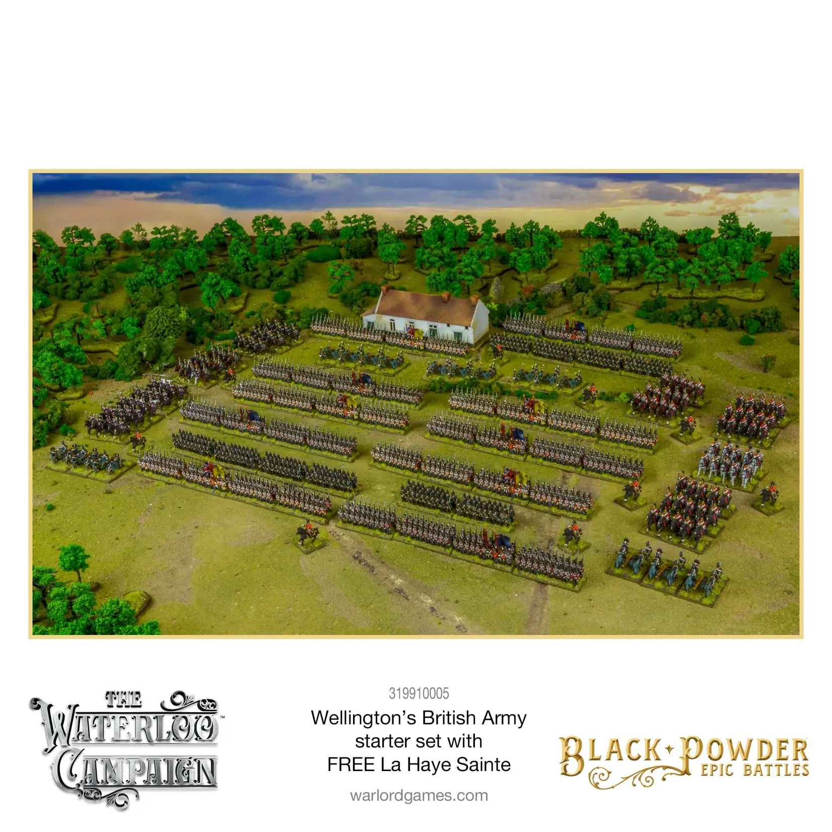 Black Powder Black Powder Epic Battles: Waterloo - British Starter Set