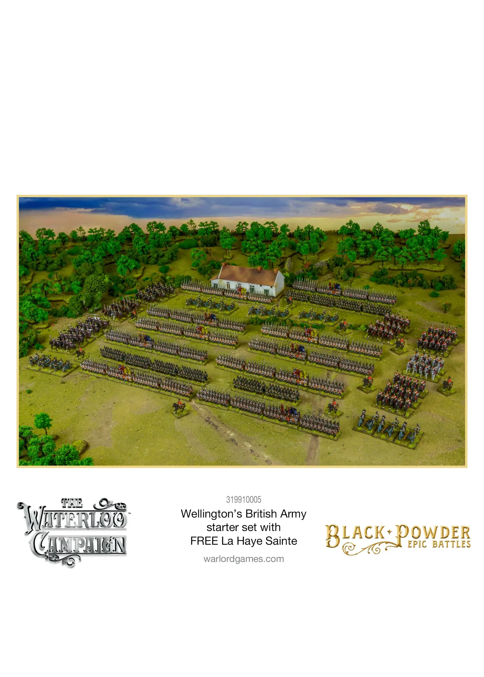 Black Powder Black Powder Epic Battles: Waterloo - British Starter Set