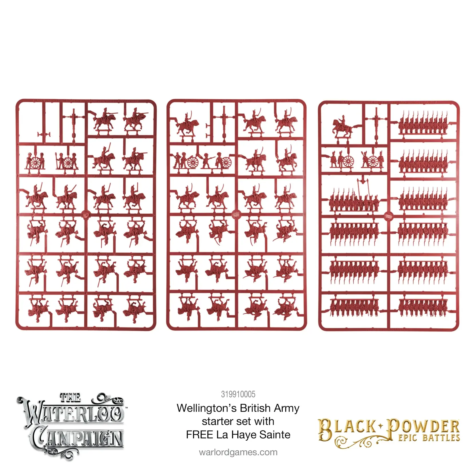 Black Powder Black Powder Epic Battles: Waterloo - British Starter Set