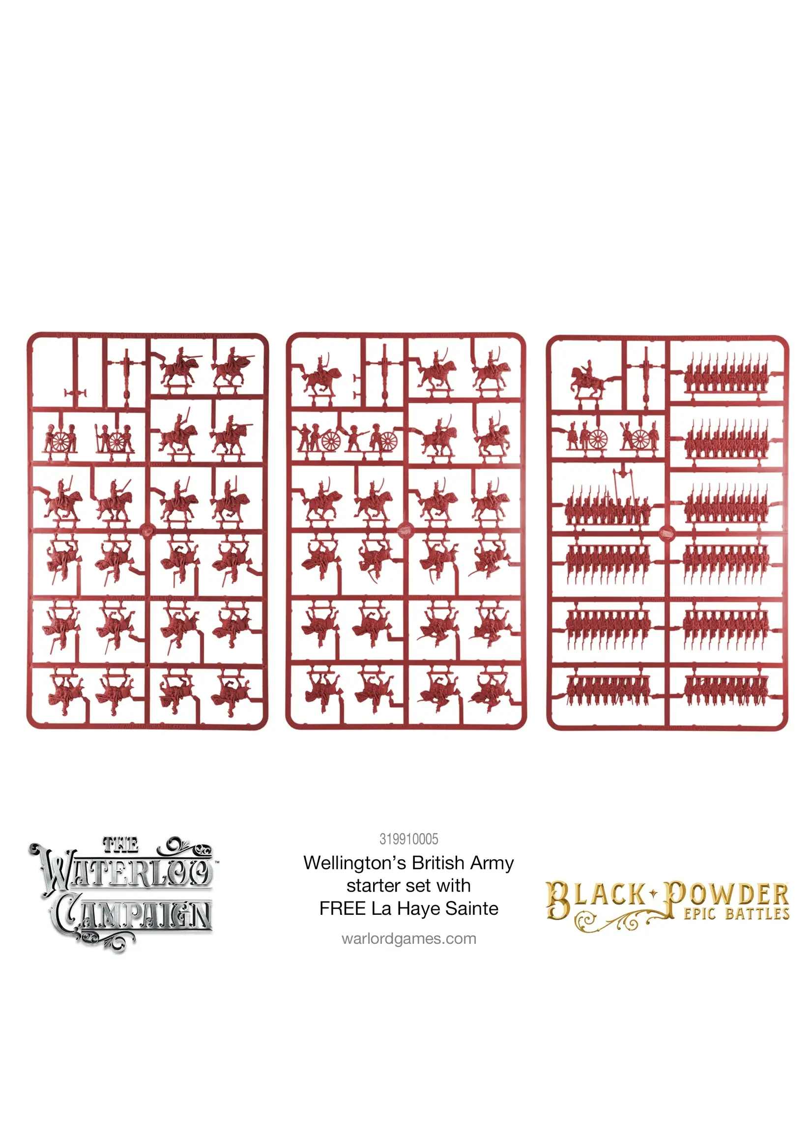 Black Powder Black Powder Epic Battles: Waterloo - British Starter Set