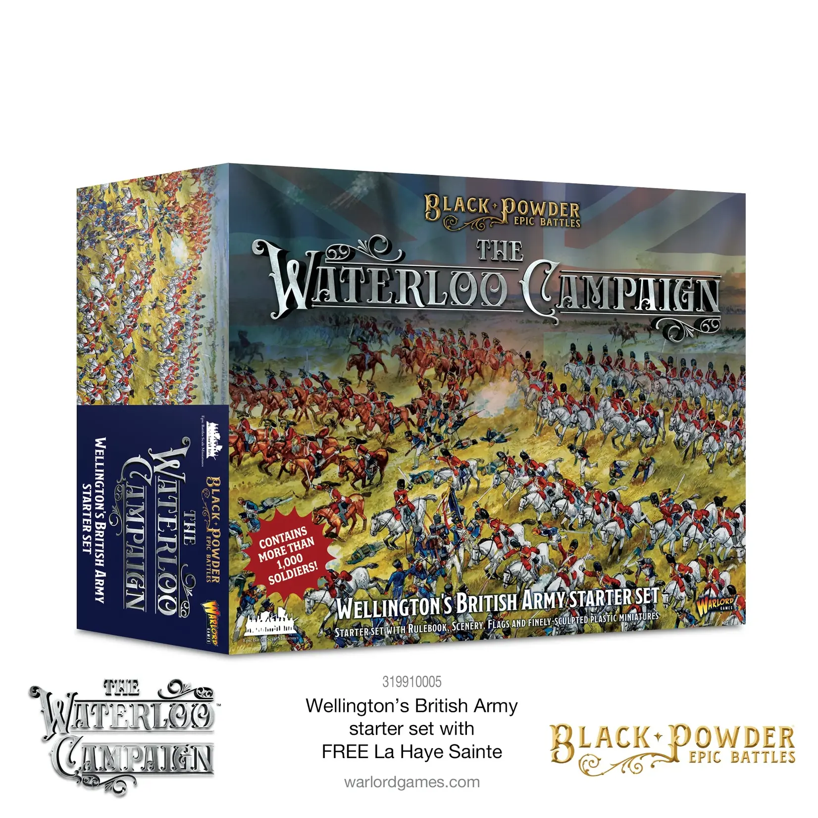 Black Powder Black Powder Epic Battles: Waterloo - British Starter Set