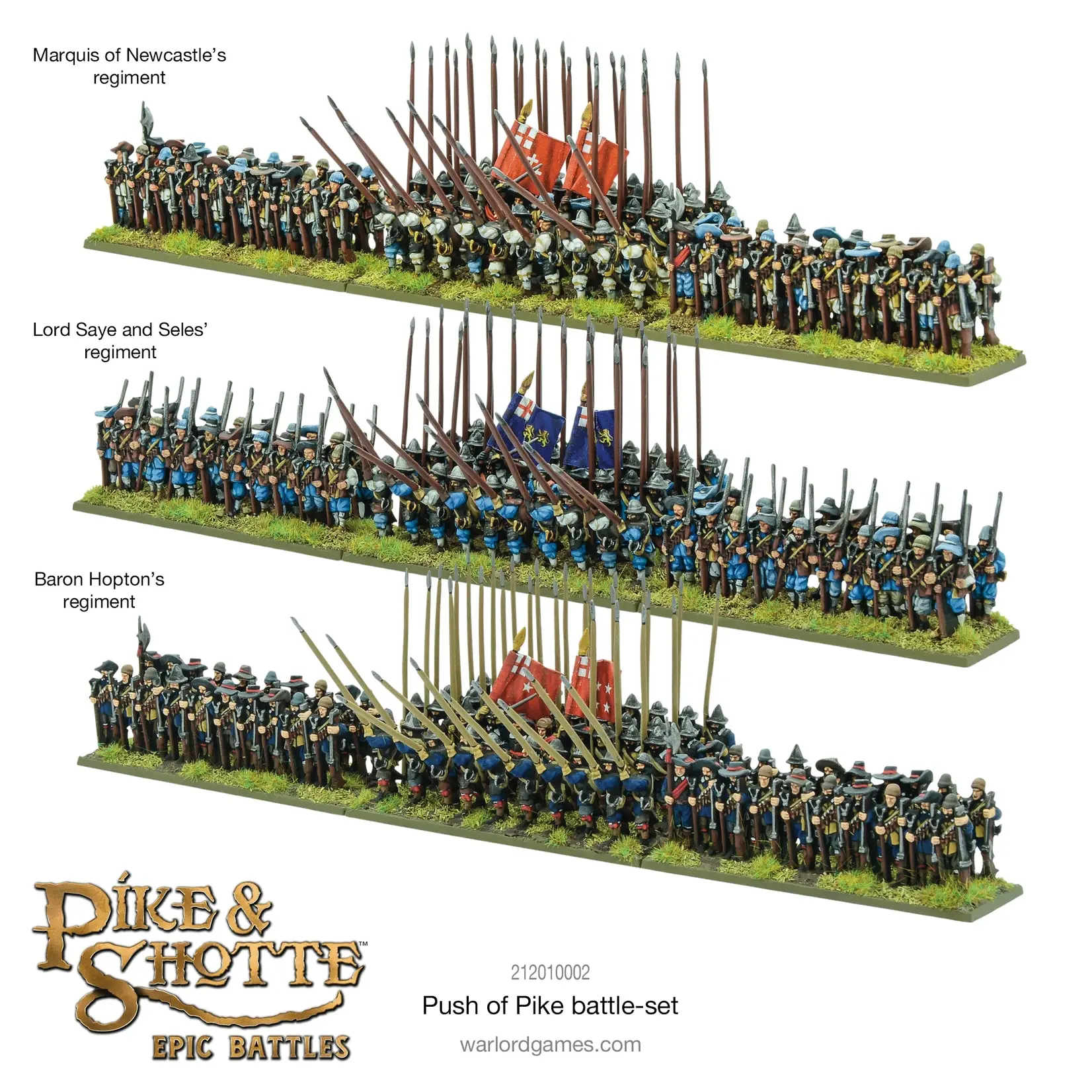 Pike & Shotte Pike & Shotte Epic Battles - Push of Pike starter-set