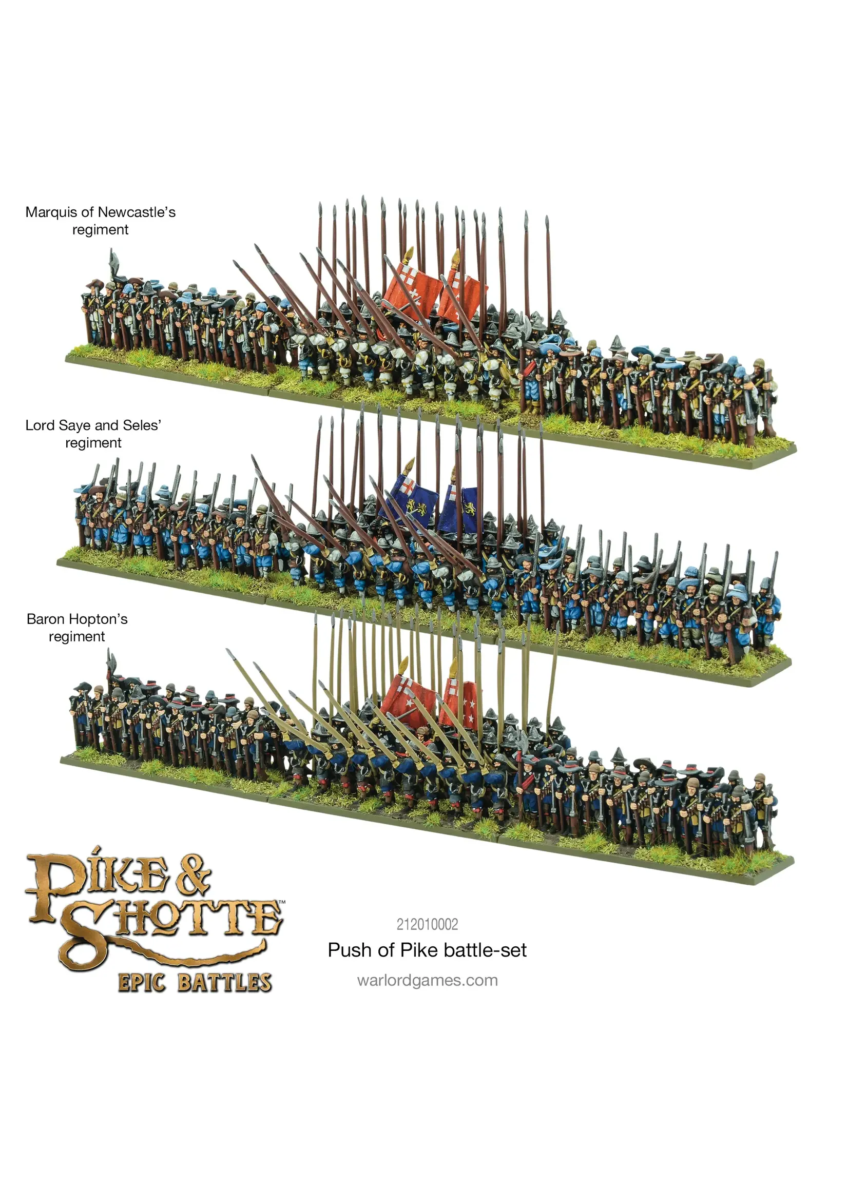 Pike & Shotte Pike & Shotte Epic Battles - Push of Pike starter-set
