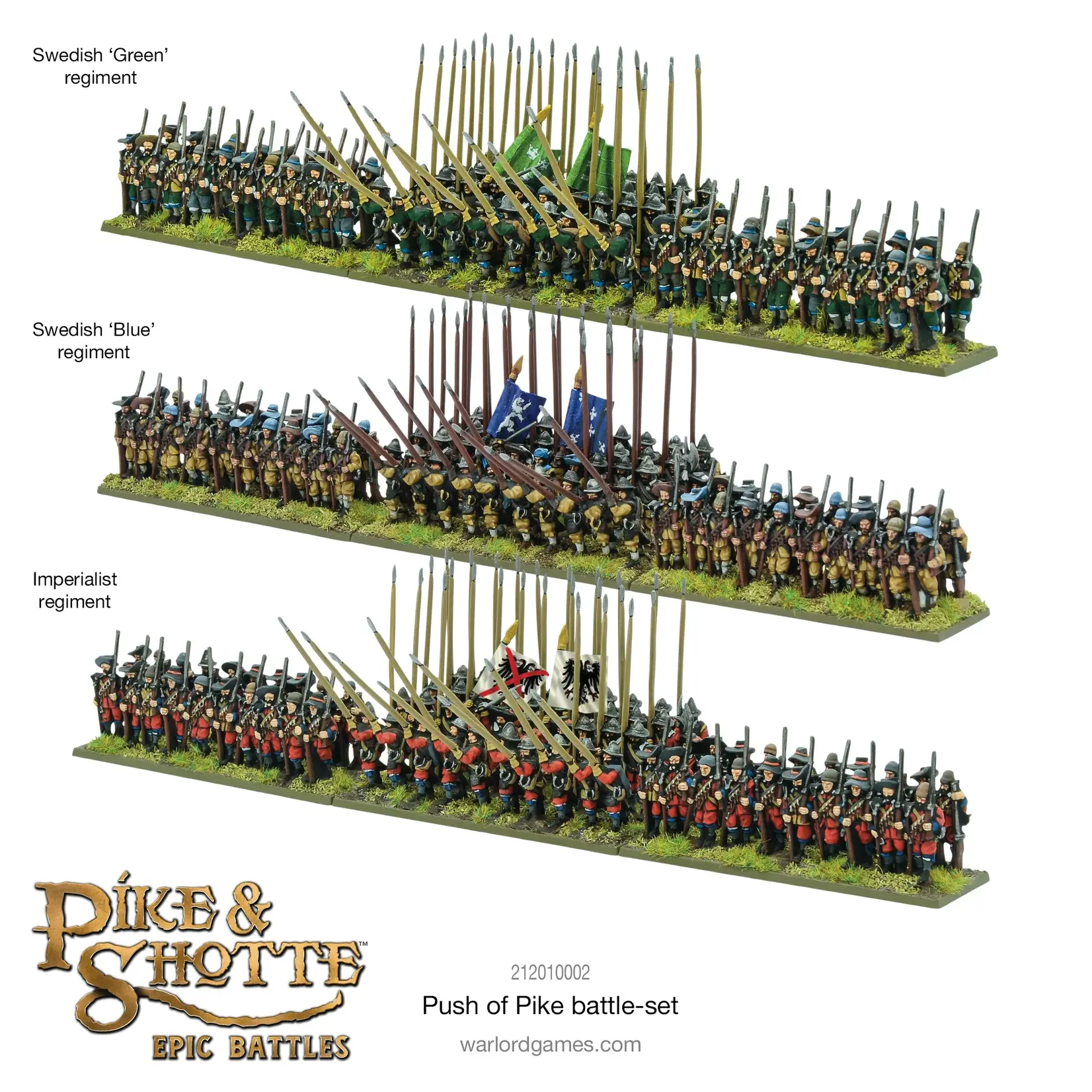 Pike & Shotte Pike & Shotte Epic Battles - Push of Pike starter-set