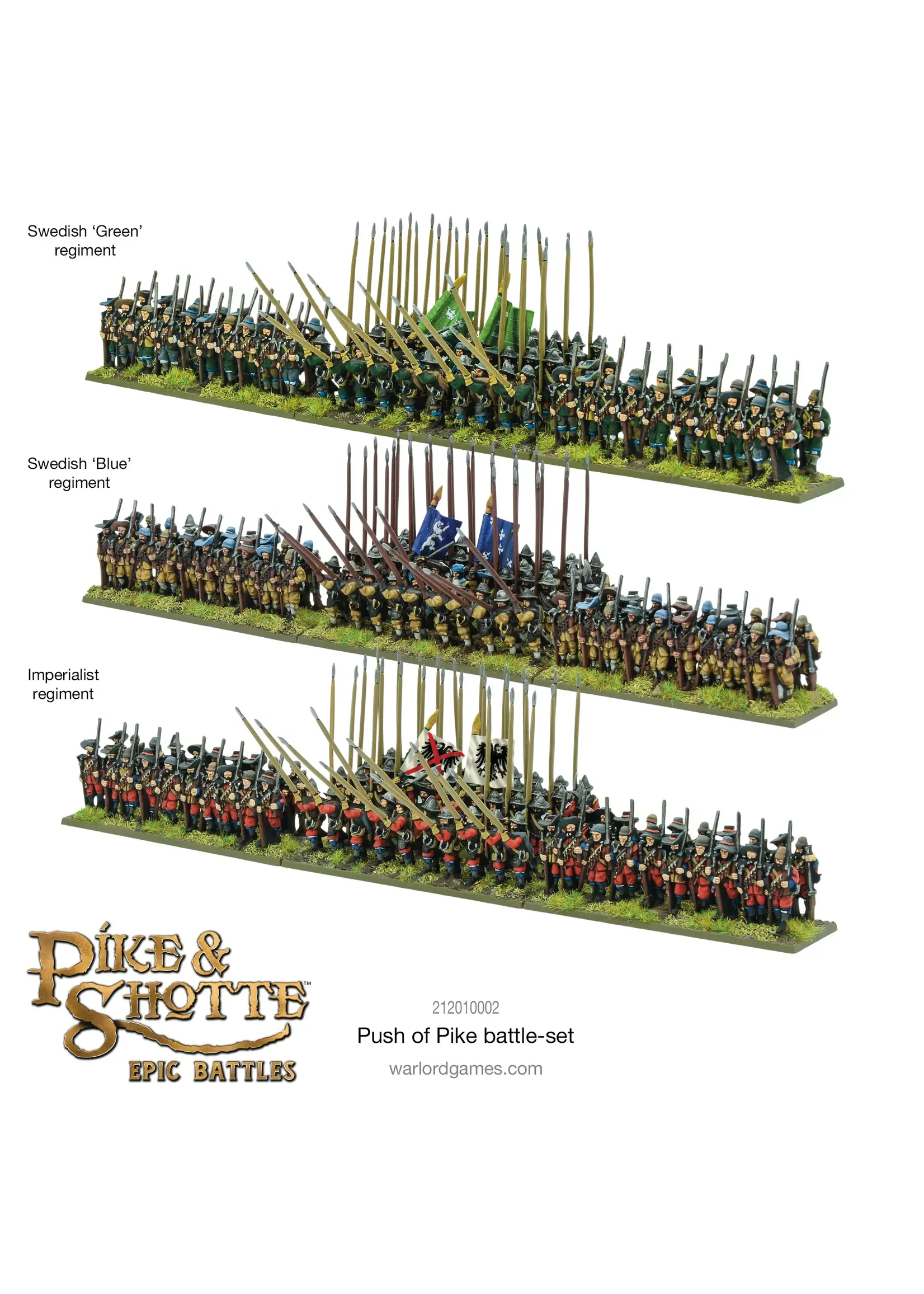 Pike & Shotte Pike & Shotte Epic Battles - Push of Pike starter-set