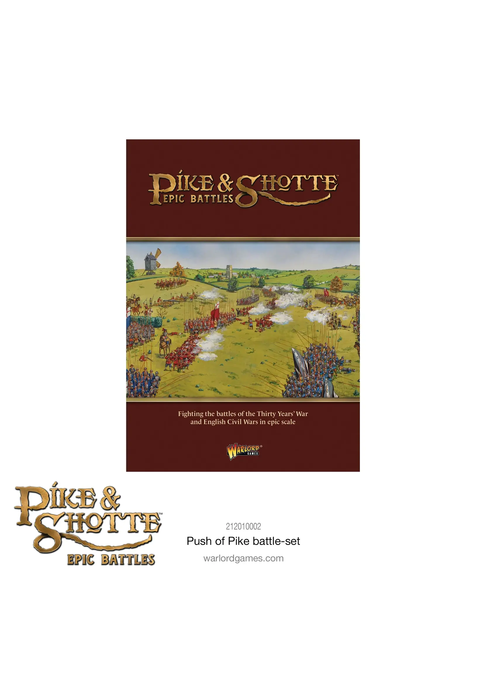 Pike & Shotte Pike & Shotte Epic Battles - Push of Pike starter-set