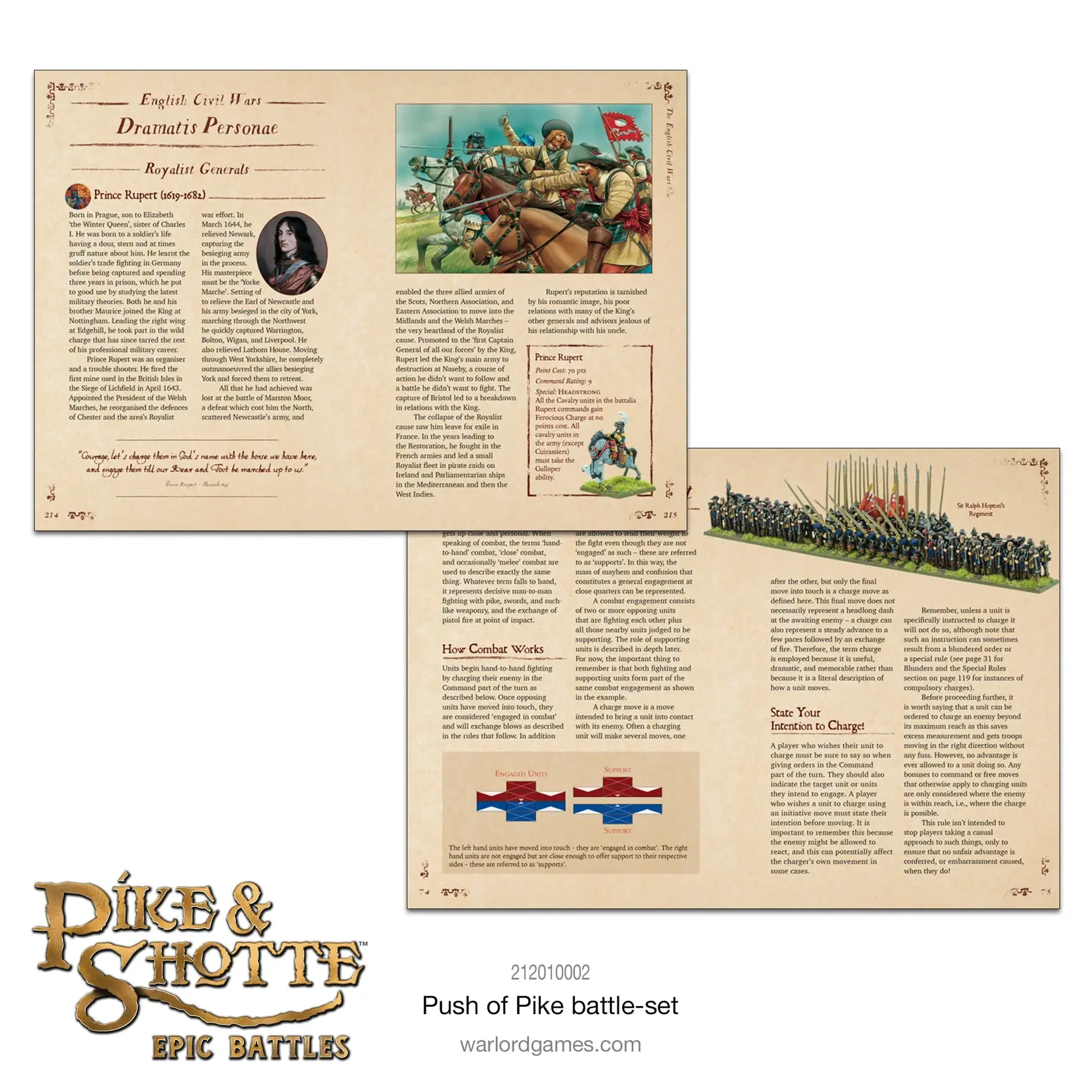 Pike & Shotte Pike & Shotte Epic Battles - Push of Pike starter-set