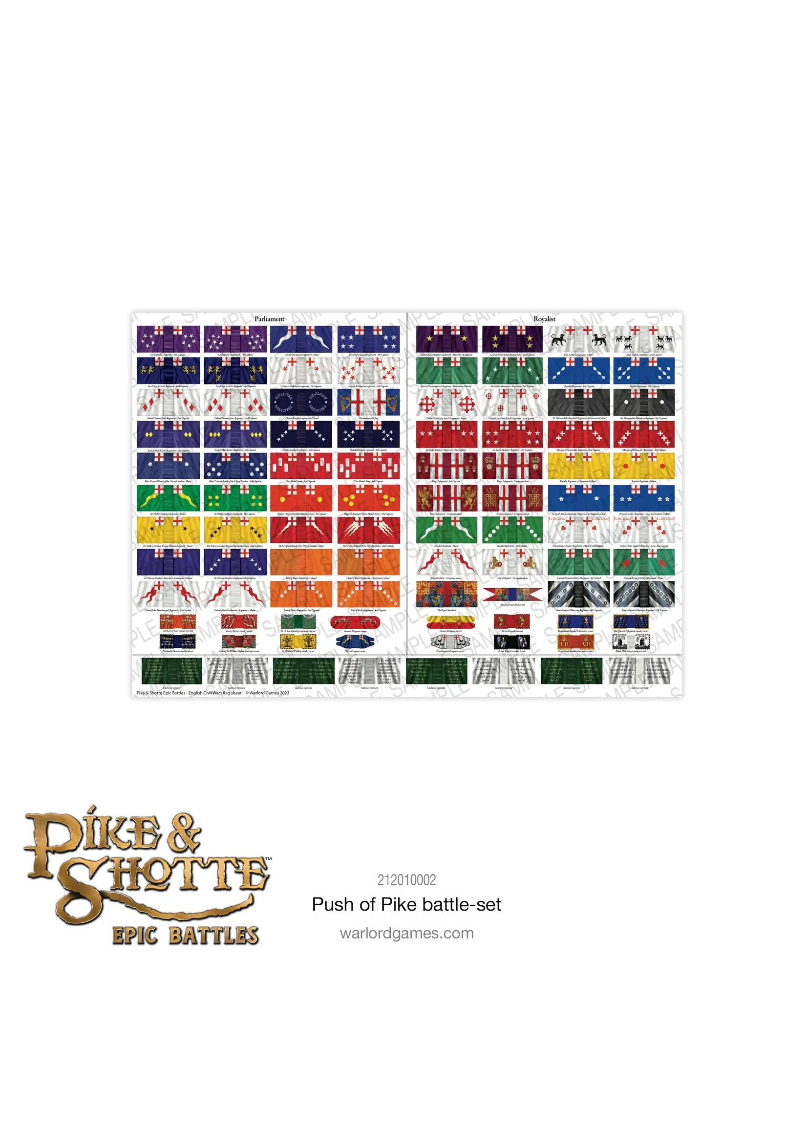 Pike & Shotte Pike & Shotte Epic Battles - Push of Pike starter-set