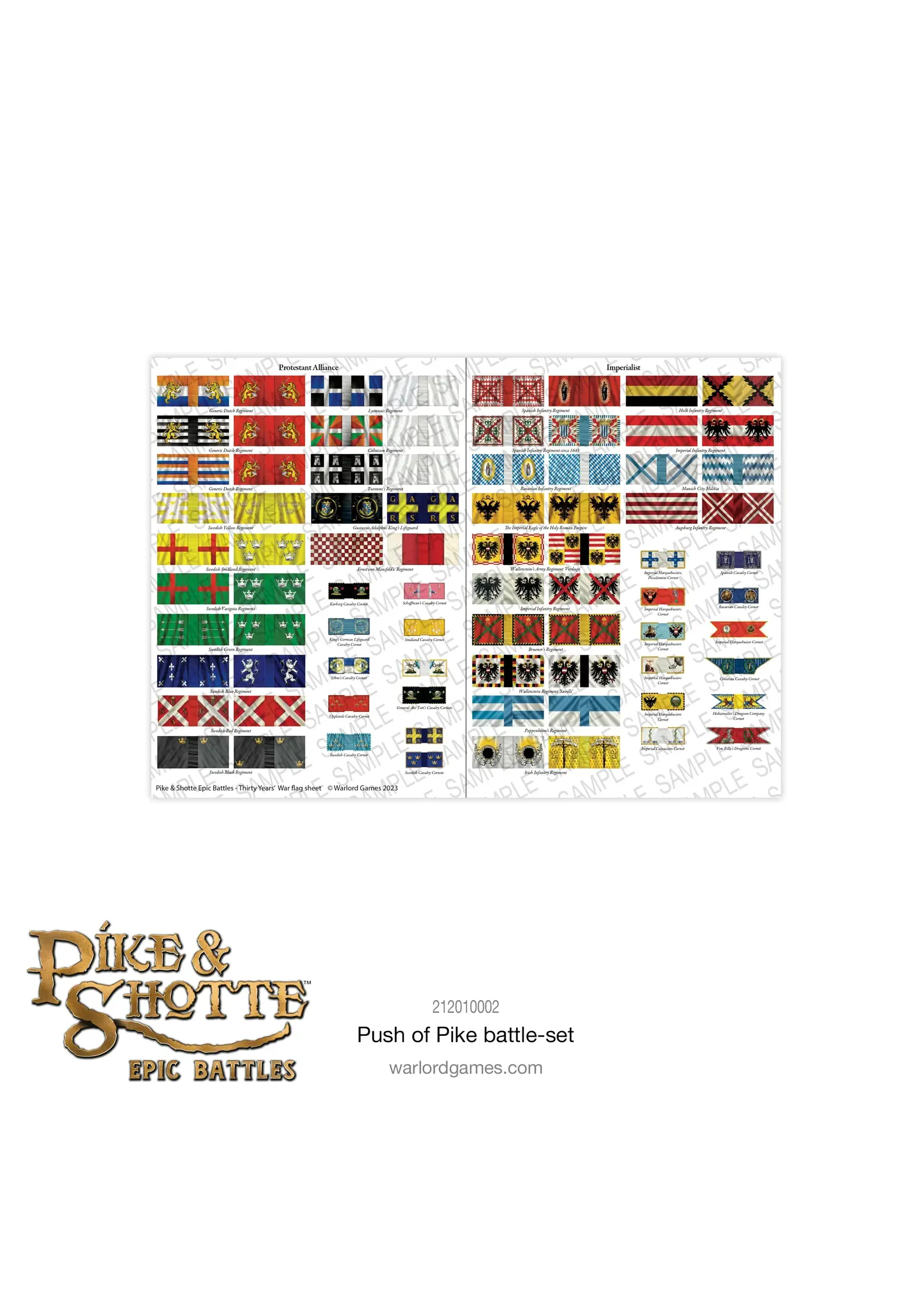 Pike & Shotte Pike & Shotte Epic Battles - Push of Pike starter-set