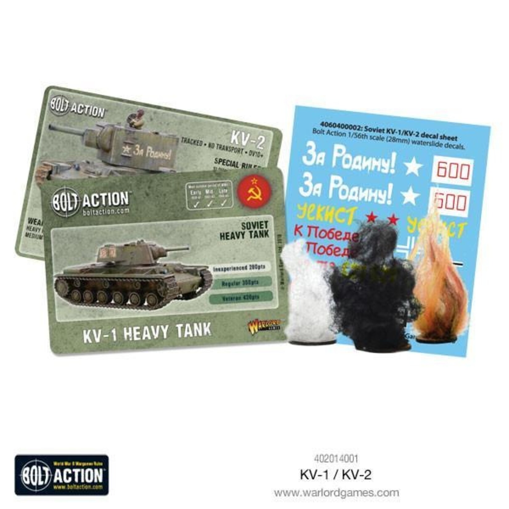Bolt action KV1/2 Plastic Box Set