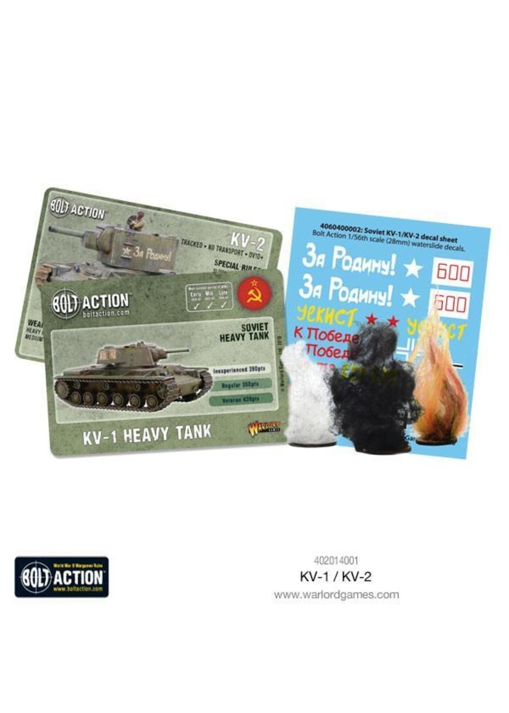 Bolt action KV1/2 Plastic Box Set
