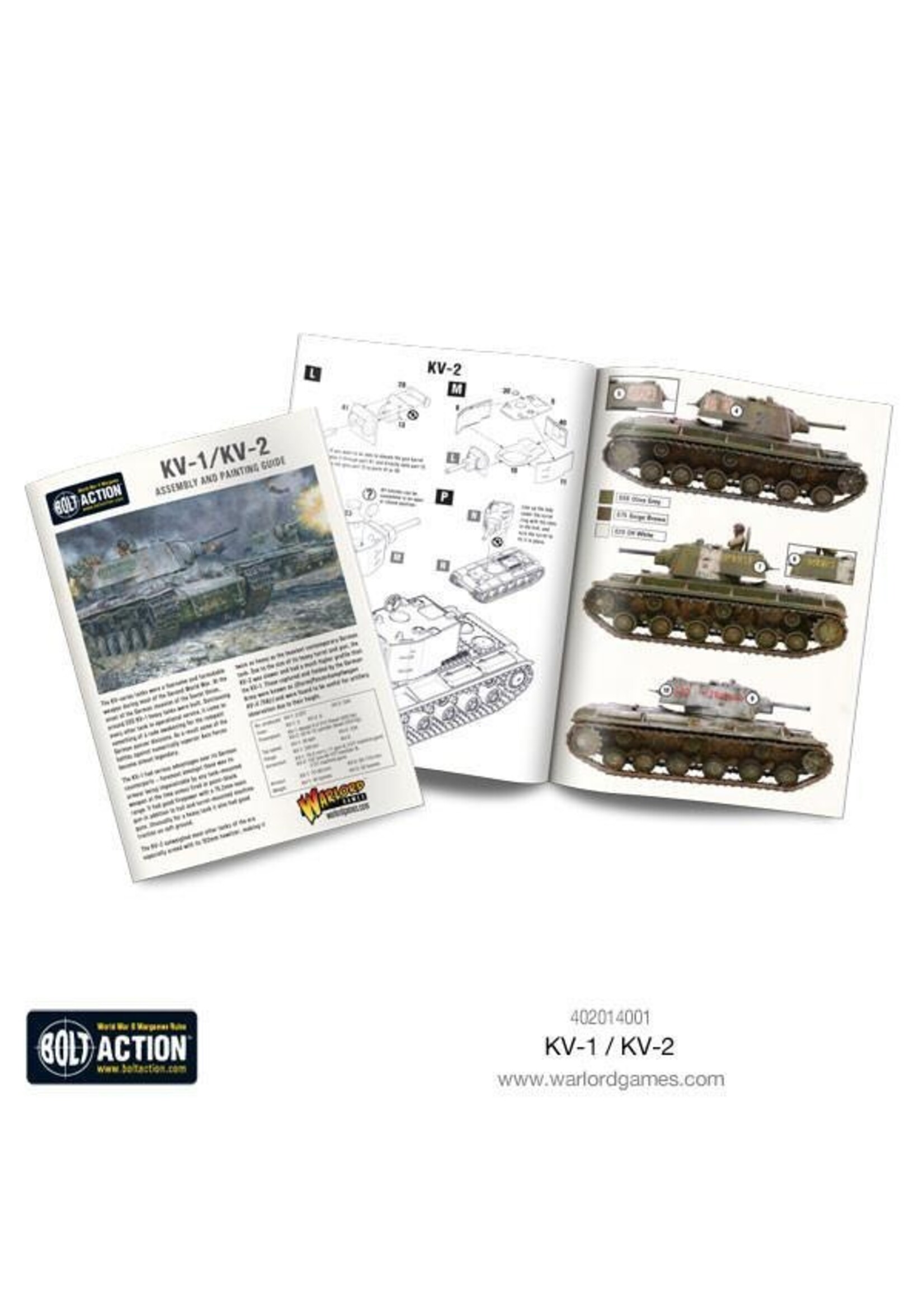 Bolt action KV1/2 Plastic Box Set