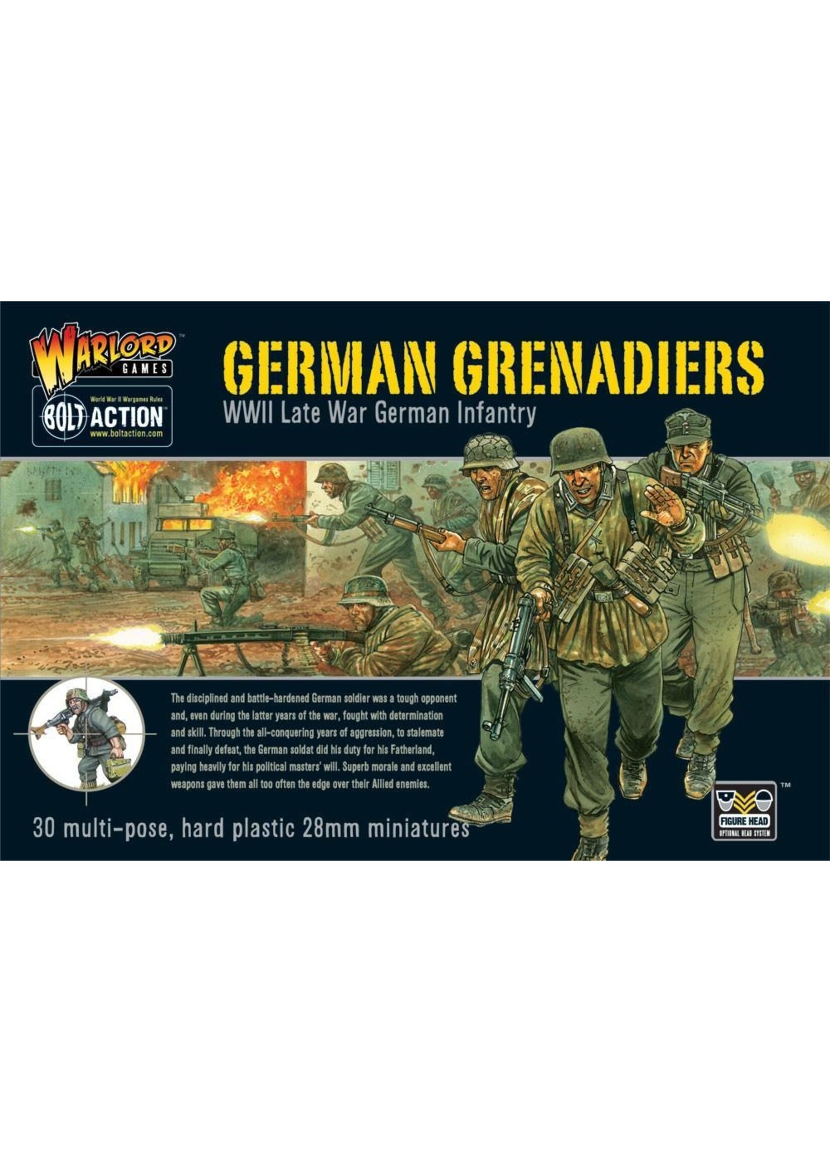 Bolt action German Grenadiers plastic box set