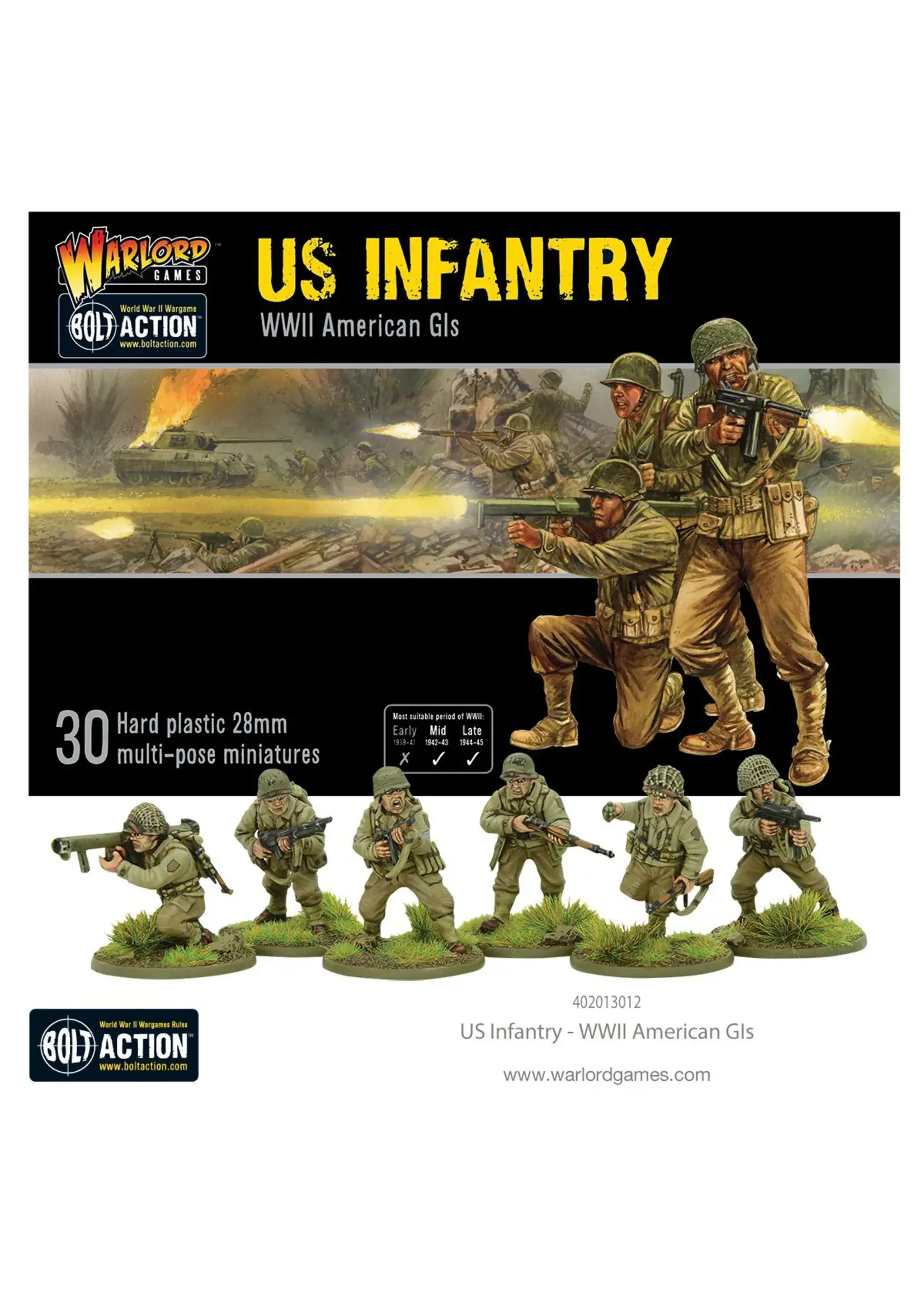 Bolt action US Infantry - WWII American GIs