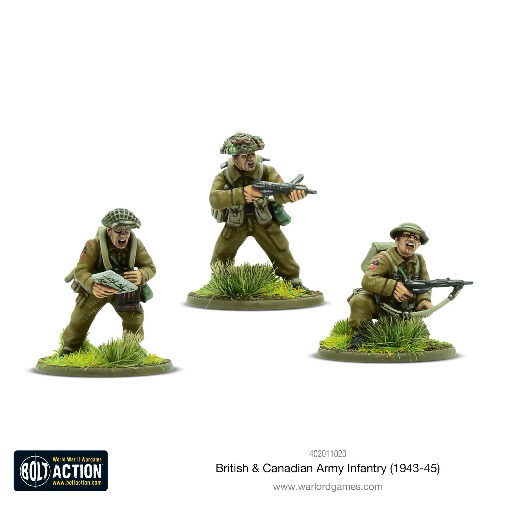 Bolt action British & Canadian Army infantry (1943-45)