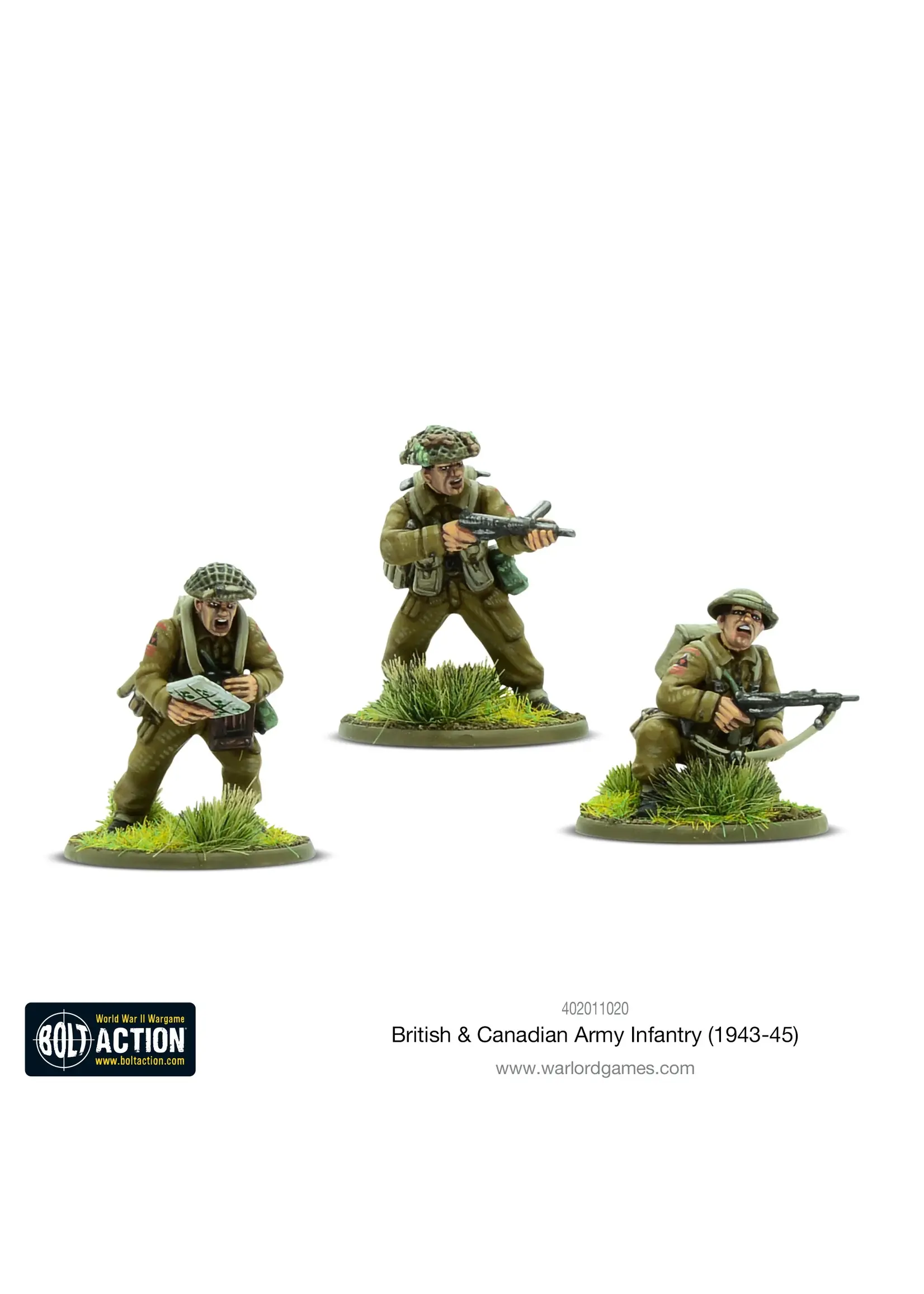 Bolt action British & Canadian Army infantry (1943-45)