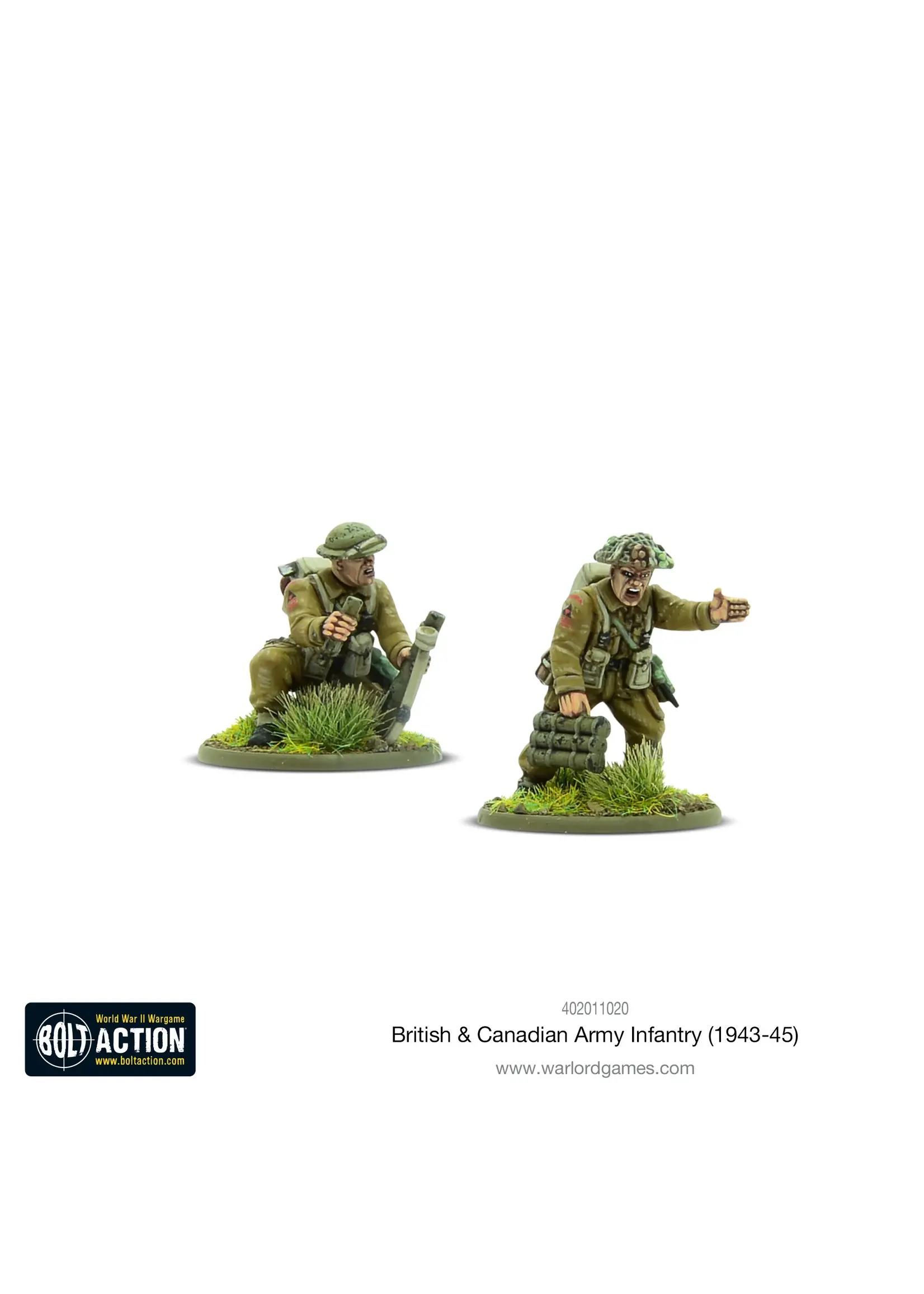 Bolt action British & Canadian Army infantry (1943-45)