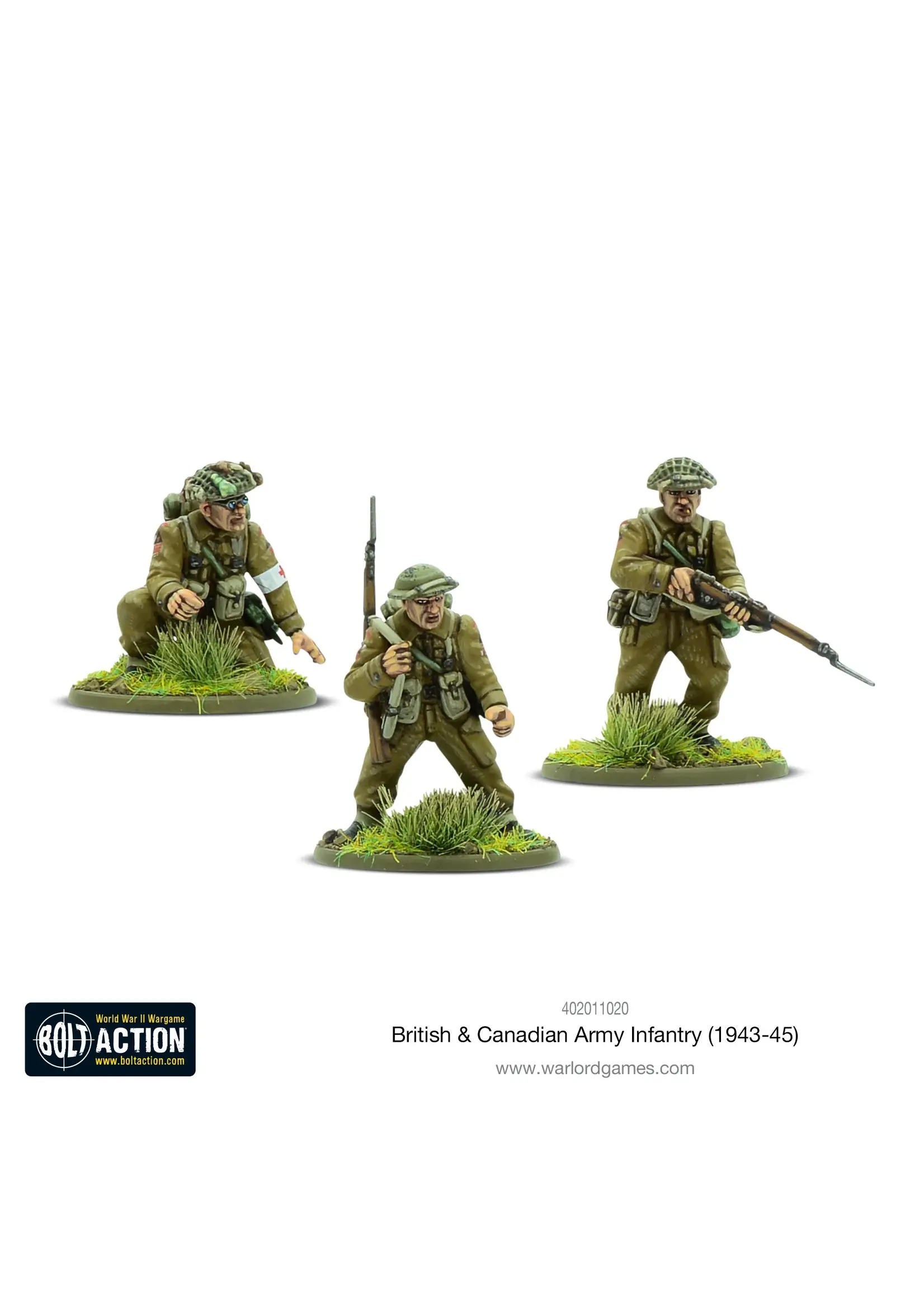 Bolt action British & Canadian Army infantry (1943-45)