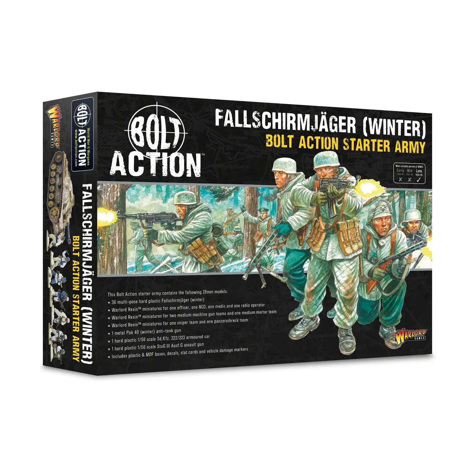 Bolt action Fallschirmjäger (Winter) Starter Army