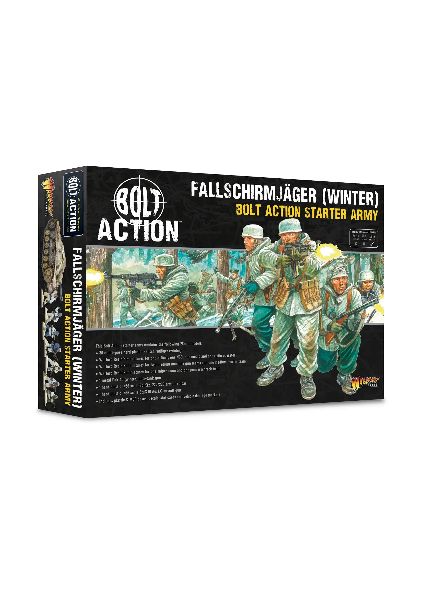 Bolt action Fallschirmjäger (Winter) Starter Army