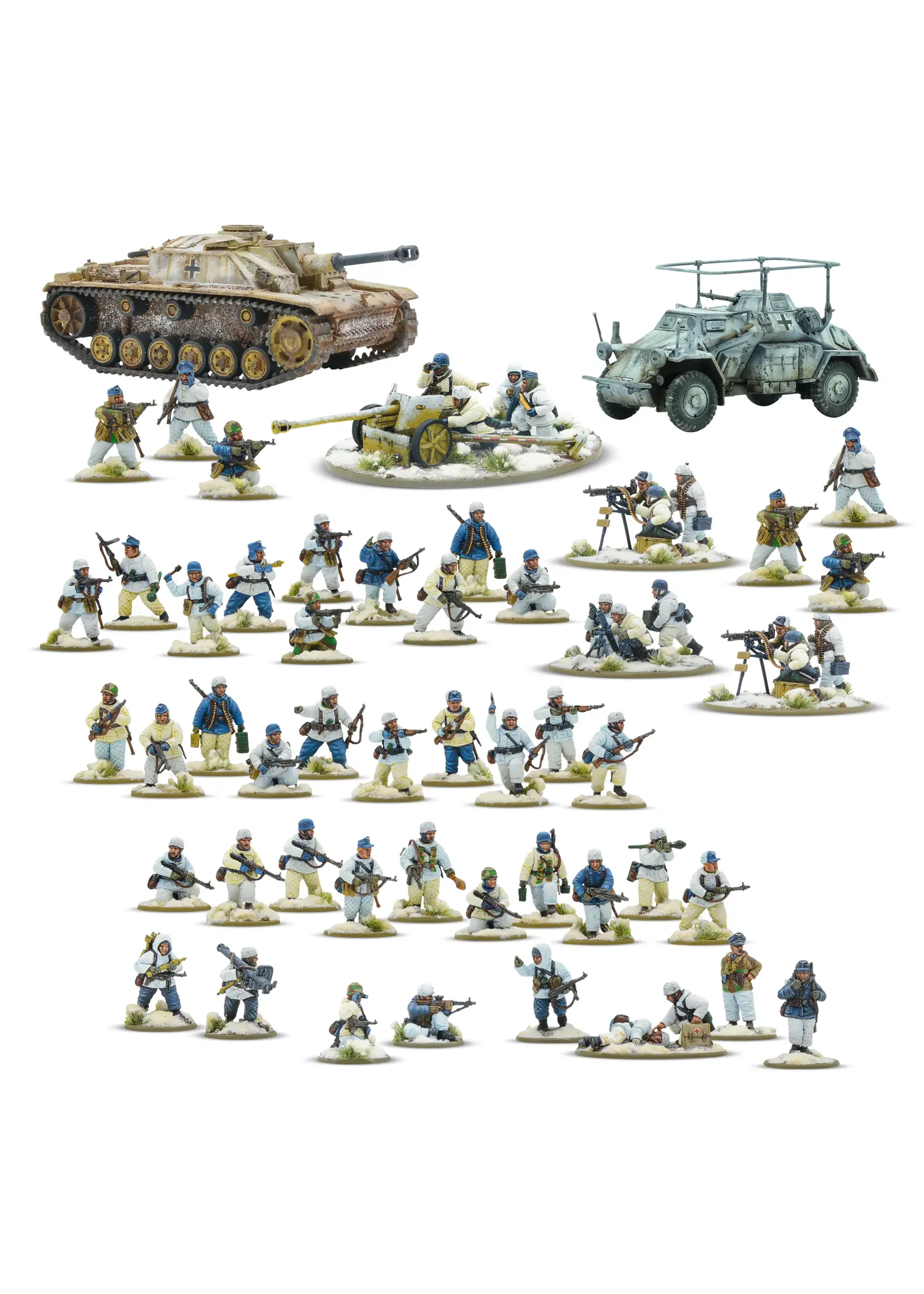 Bolt action Fallschirmjäger (Winter) Starter Army