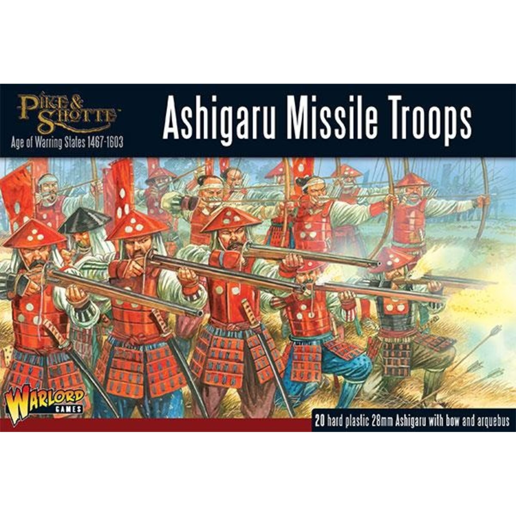 Pike & Shotte Ashigaru Missile Troops