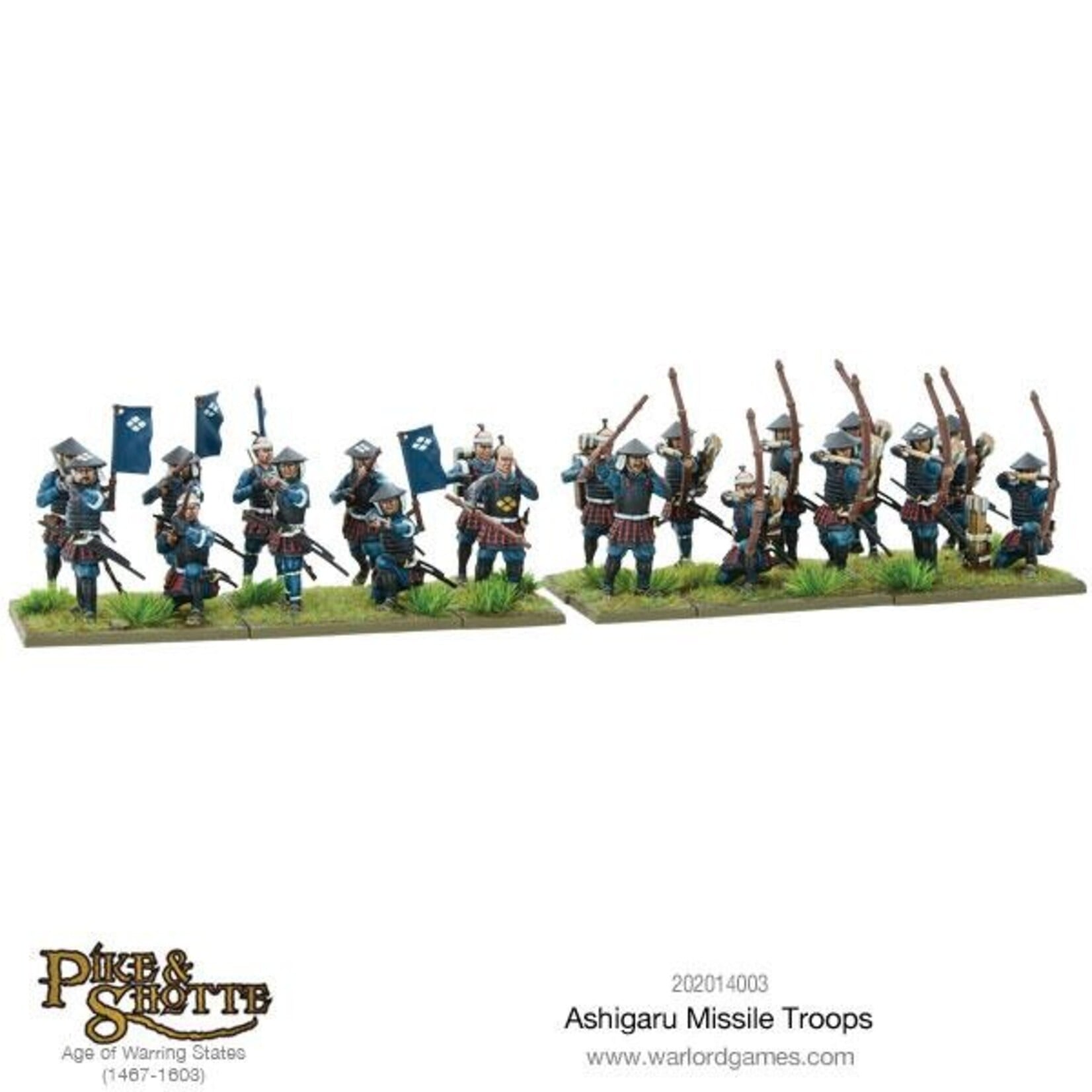 Pike & Shotte Ashigaru Missile Troops