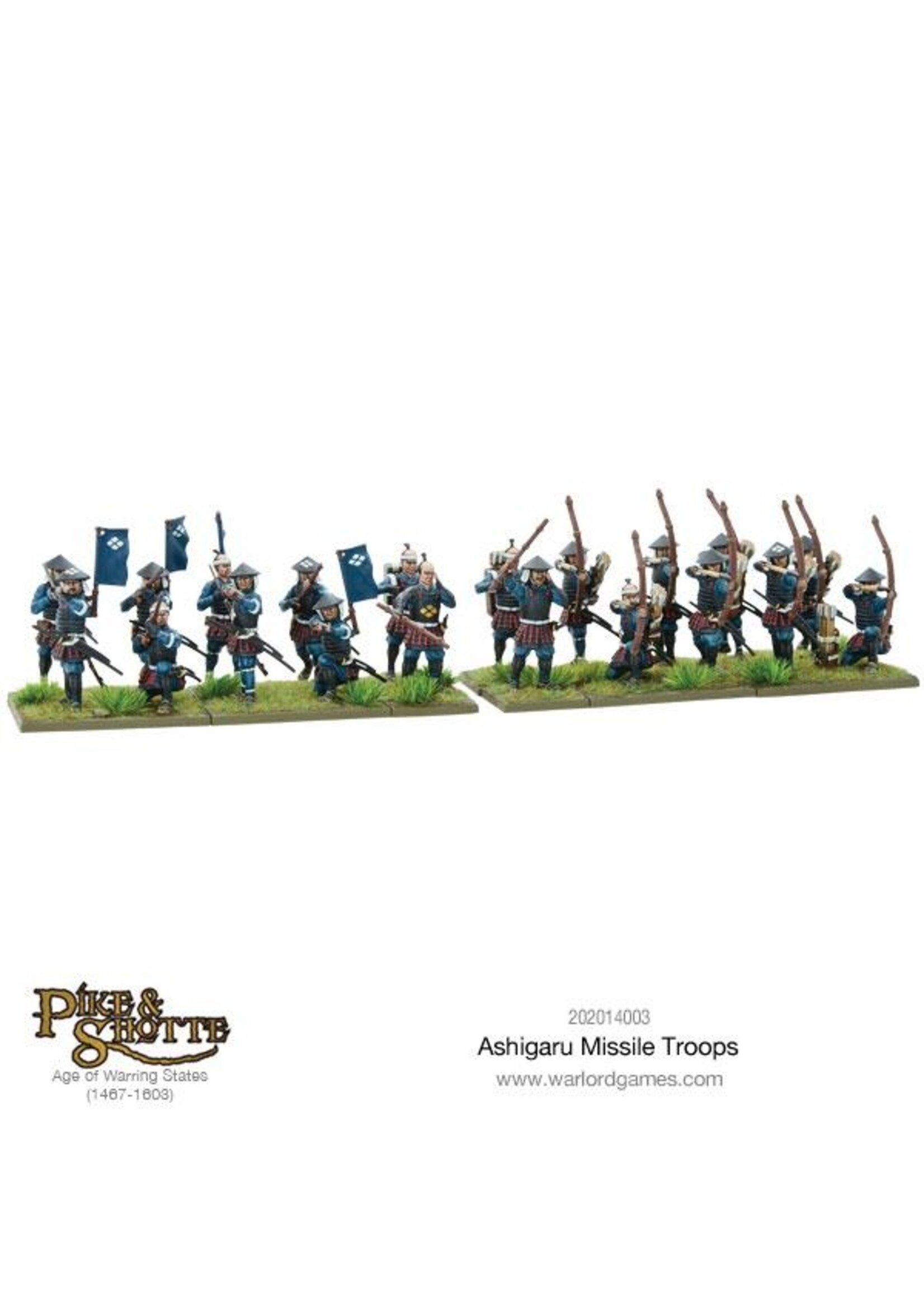 Pike & Shotte Ashigaru Missile Troops