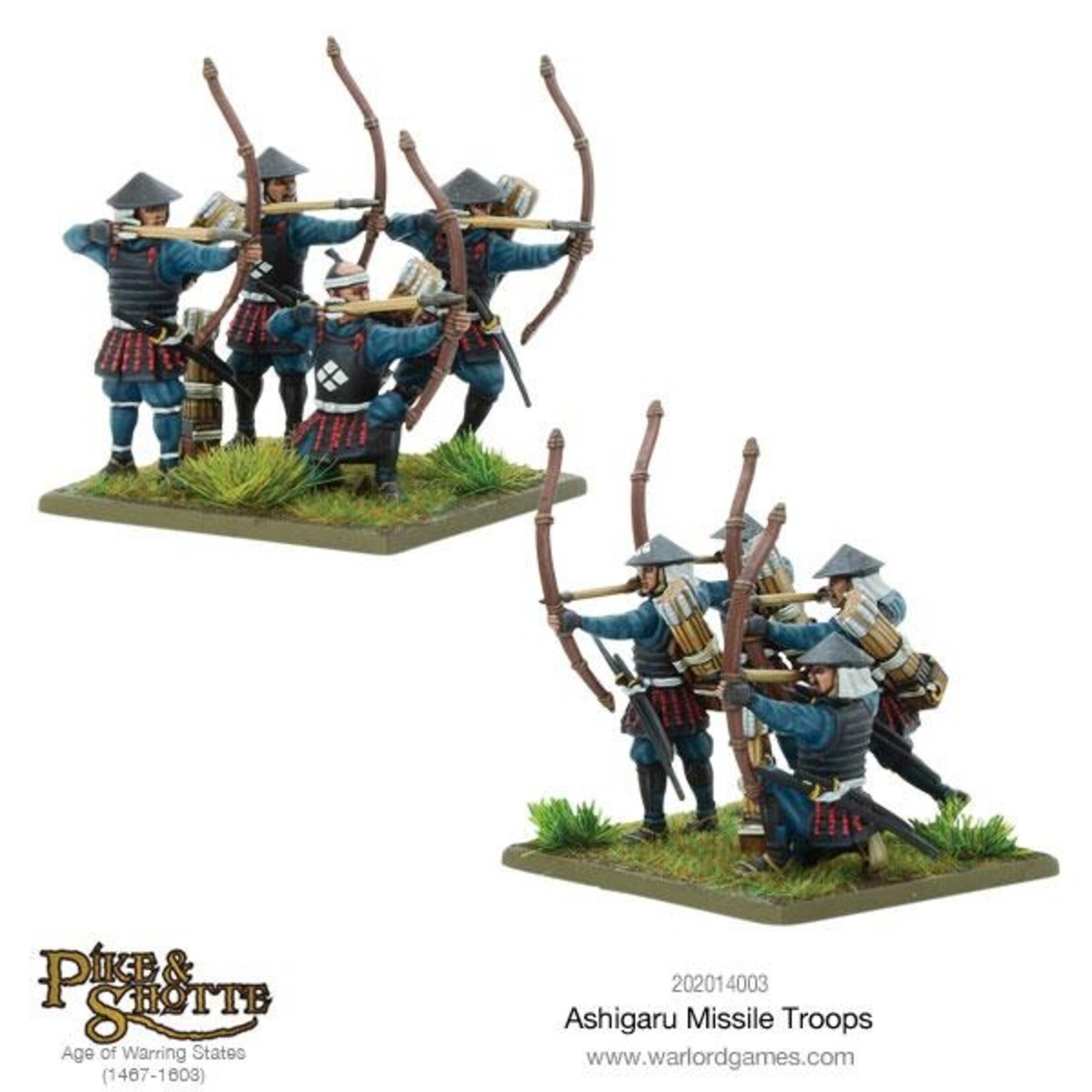 Pike & Shotte Ashigaru Missile Troops